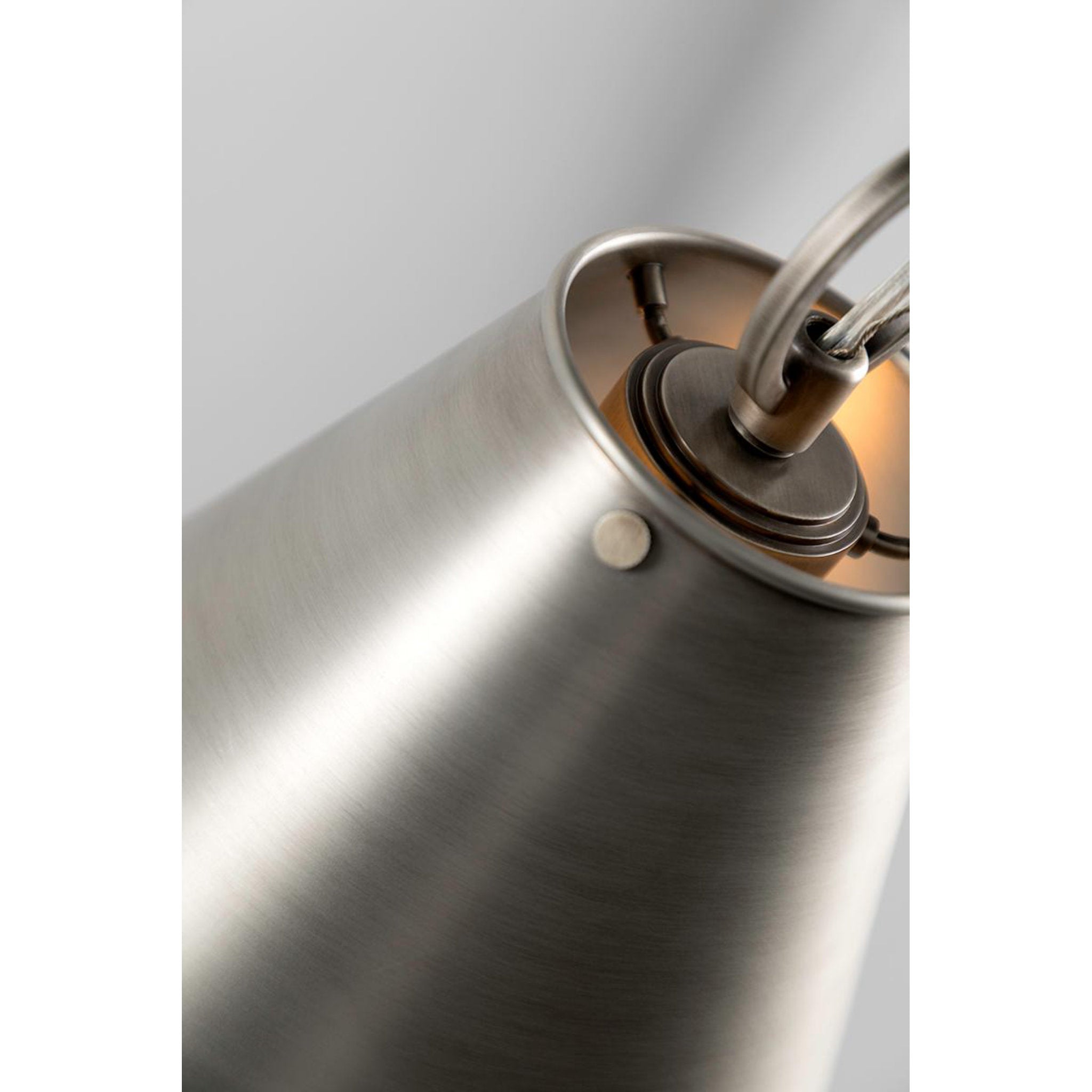 Altamont 1-Light Pendant in Distressed Bronze 18L x 18W x 21.25H