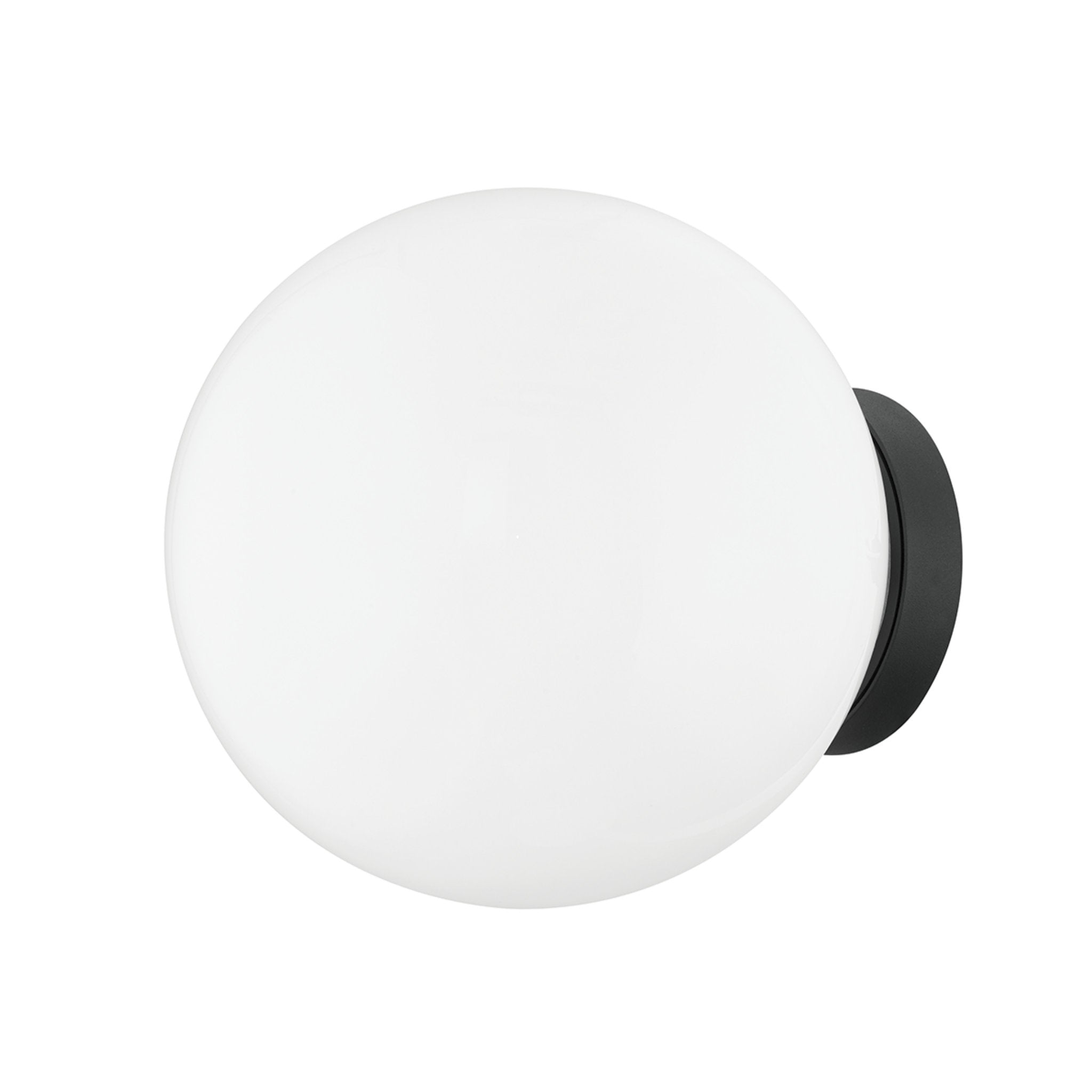 Ansel Wall Sconce 1-Light Outdoor LED in Textured Black 10L x 10W x 10H