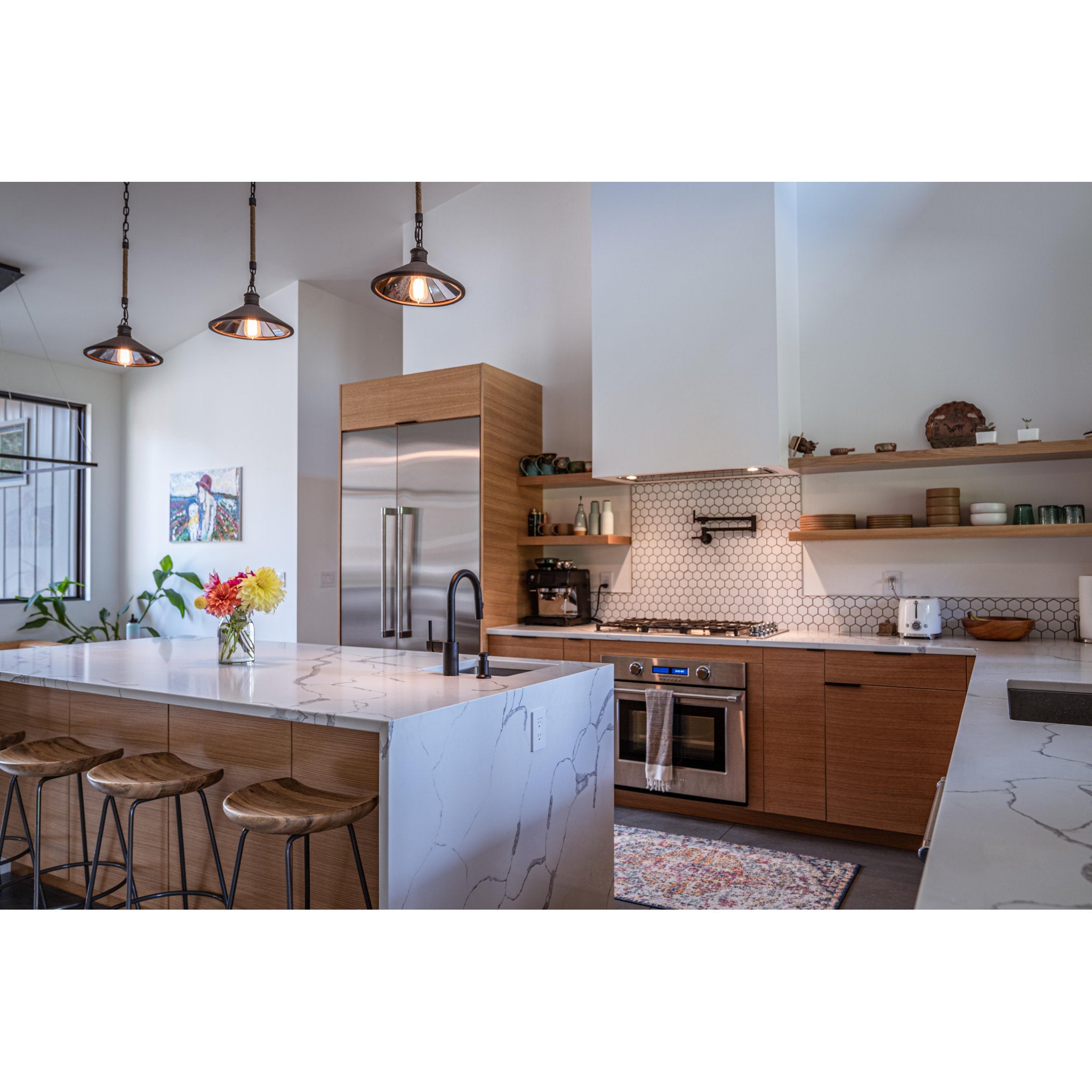 Brooklyn Pendant 1-Light LED in Heritage Bronze 12L x 12W x 8.25H