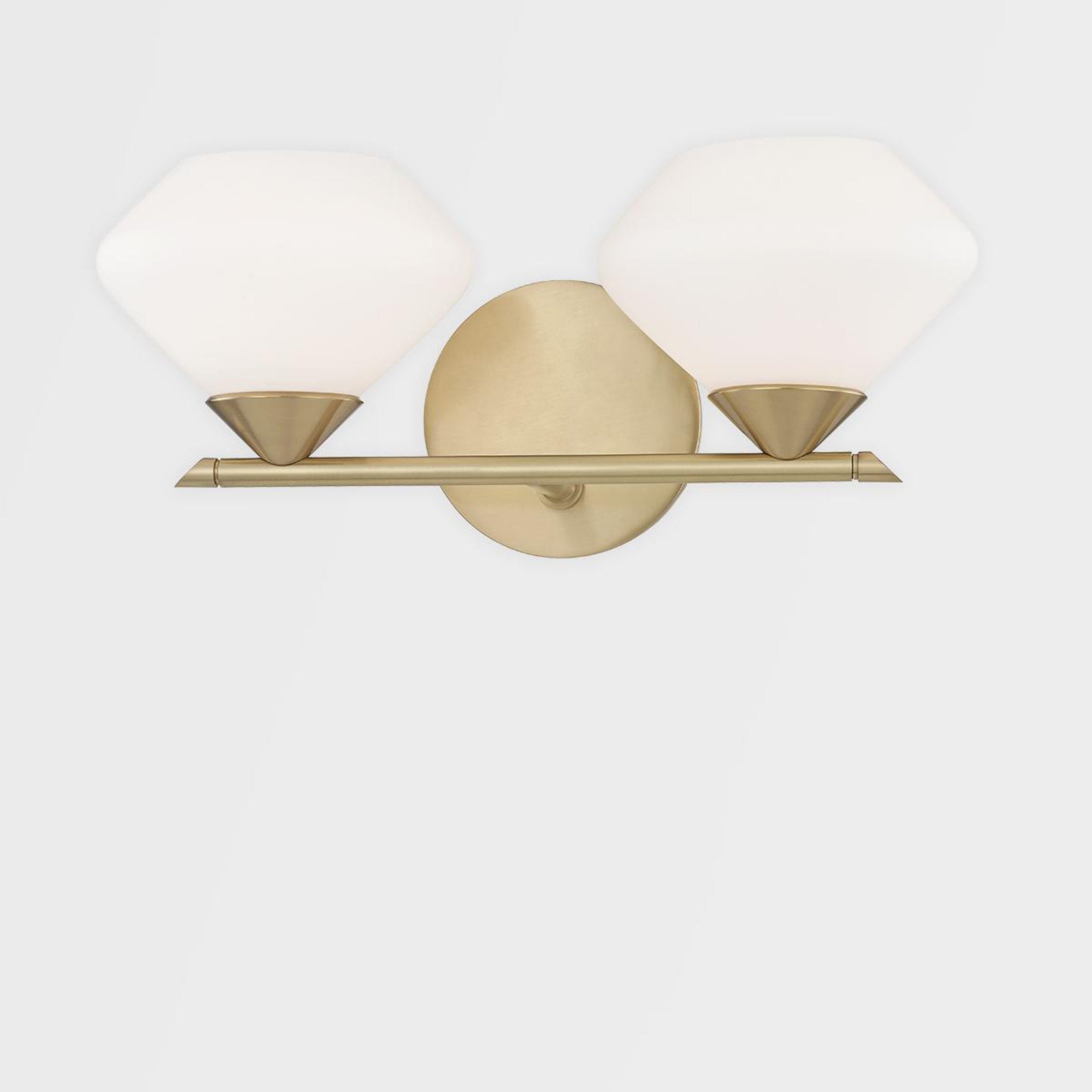 Valerie 3-Light Bath and Vanity in Aged Brass 21.75L x 21.75W x 6H