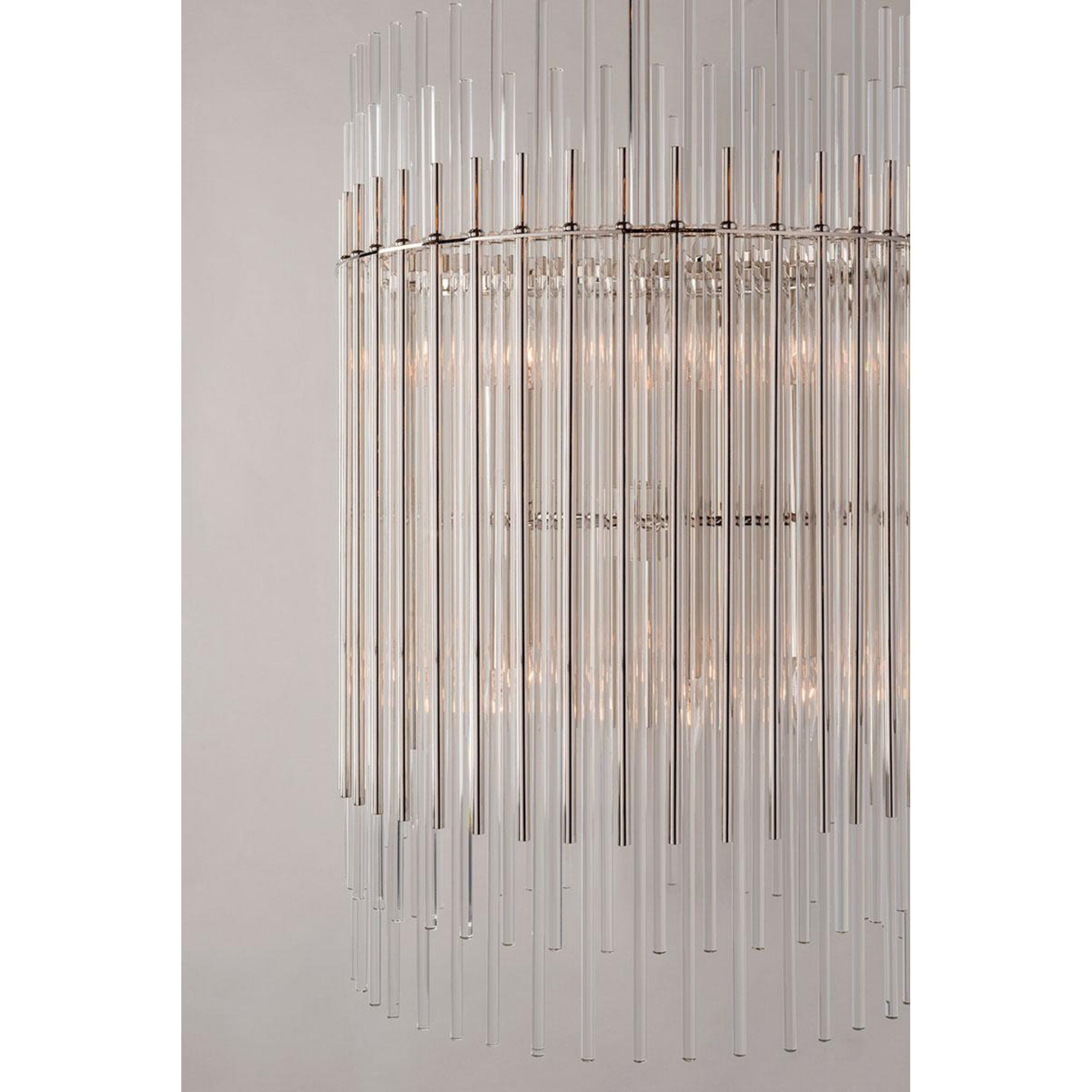 Wallis 2-Light Wall Sconce in Polished Nickel 8L x 8W x 19.75H