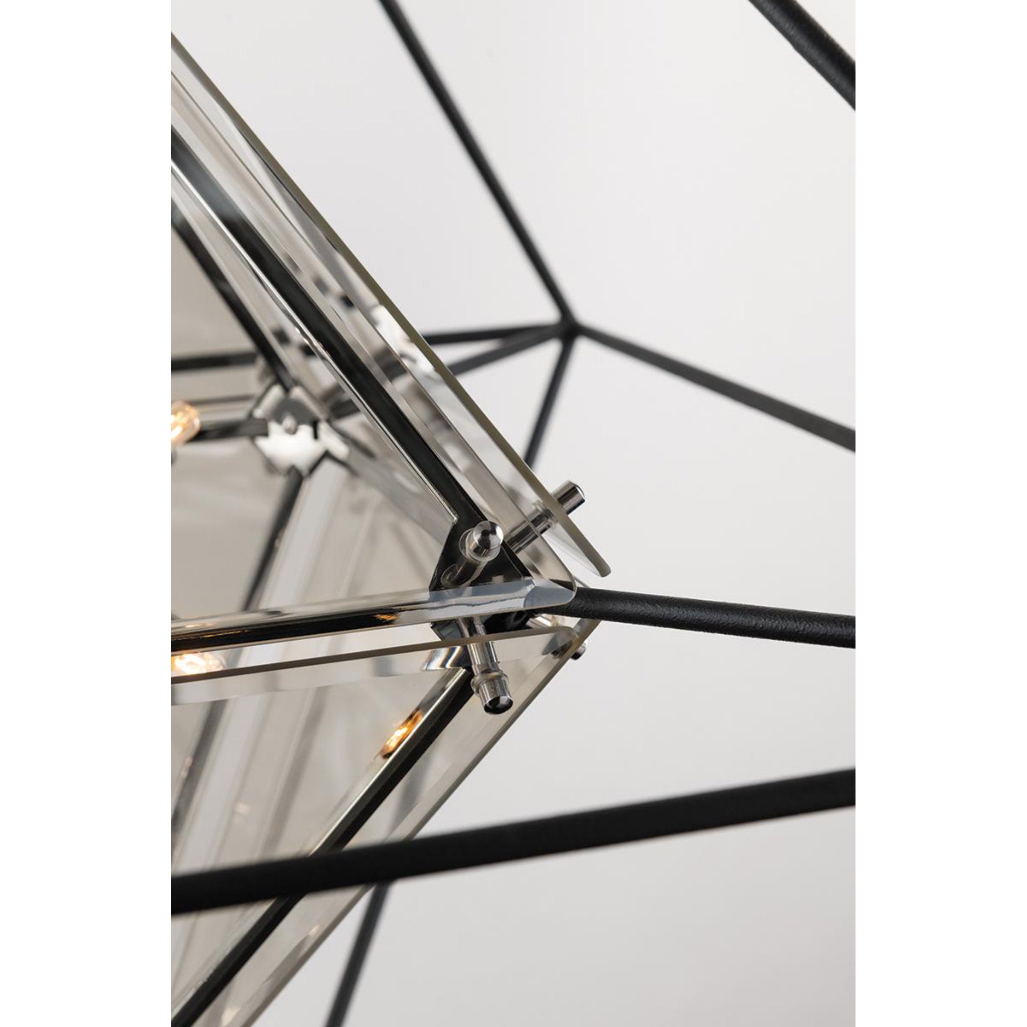 Epic 4-Light Chandelier in Textured Iron 18W x 25.25H