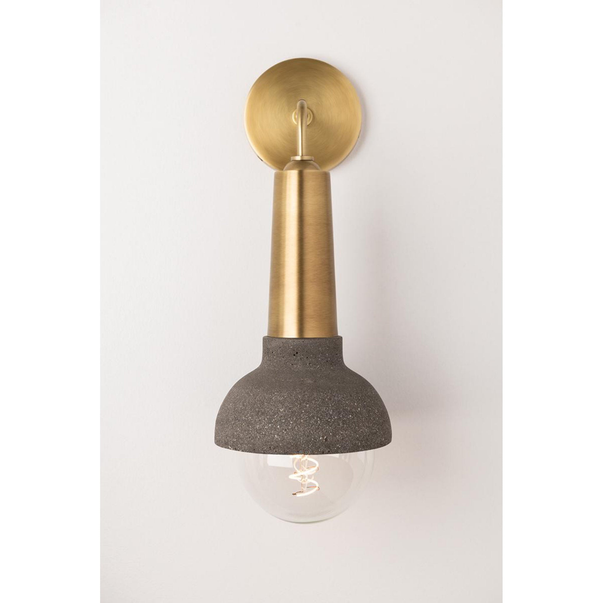 Macy 1-Light Wall Sconce in Old Bronze 4.75L x 6W x 17H