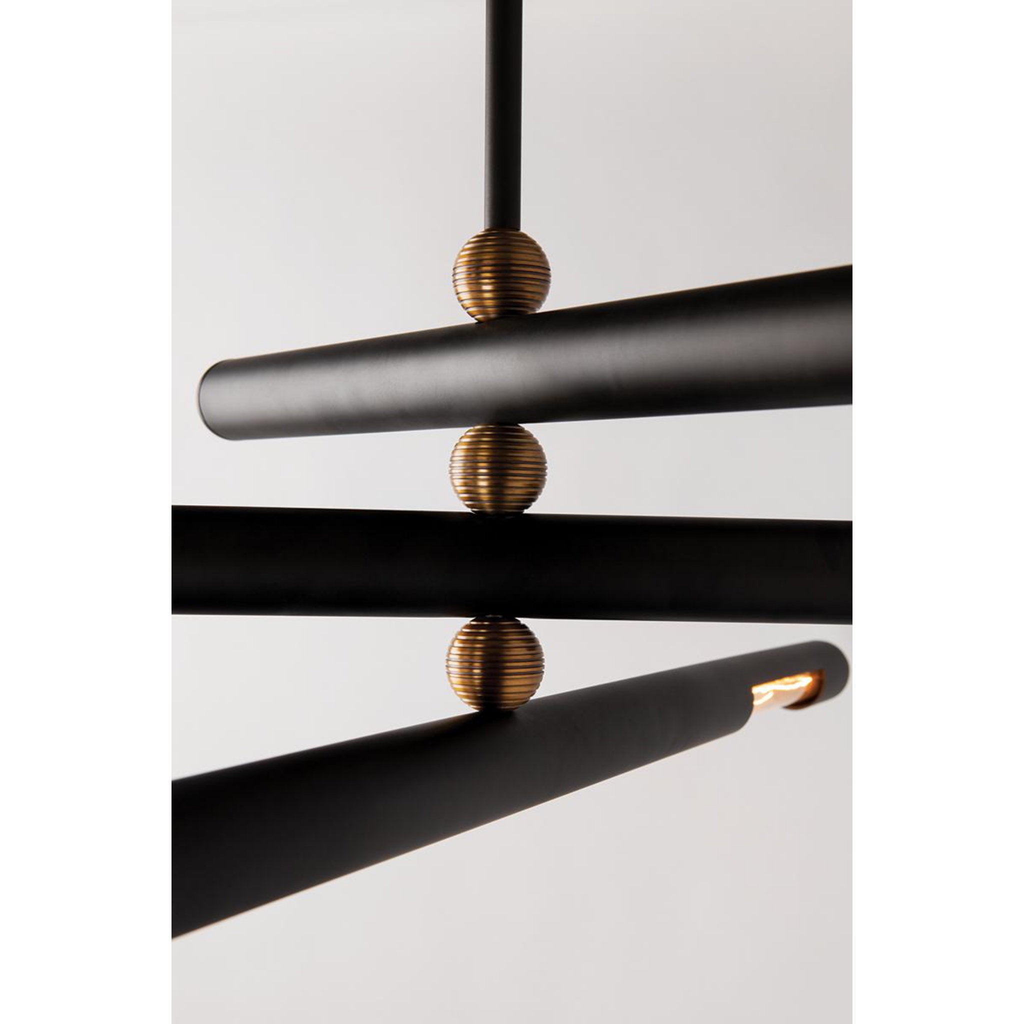 Hendrix Chandelier 3-Light LED in Bronze 62.25L x 62.25W x 10H