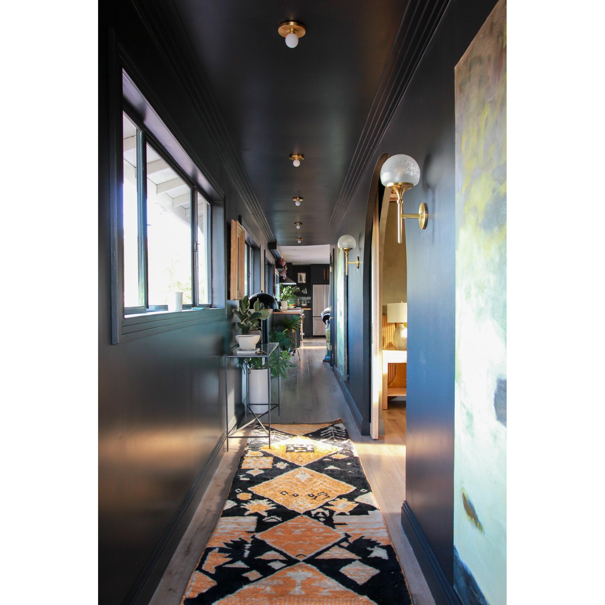 Taft 1-Light Wall Sconce in Aged Brass 4.75L x 4.75W x 4.5H