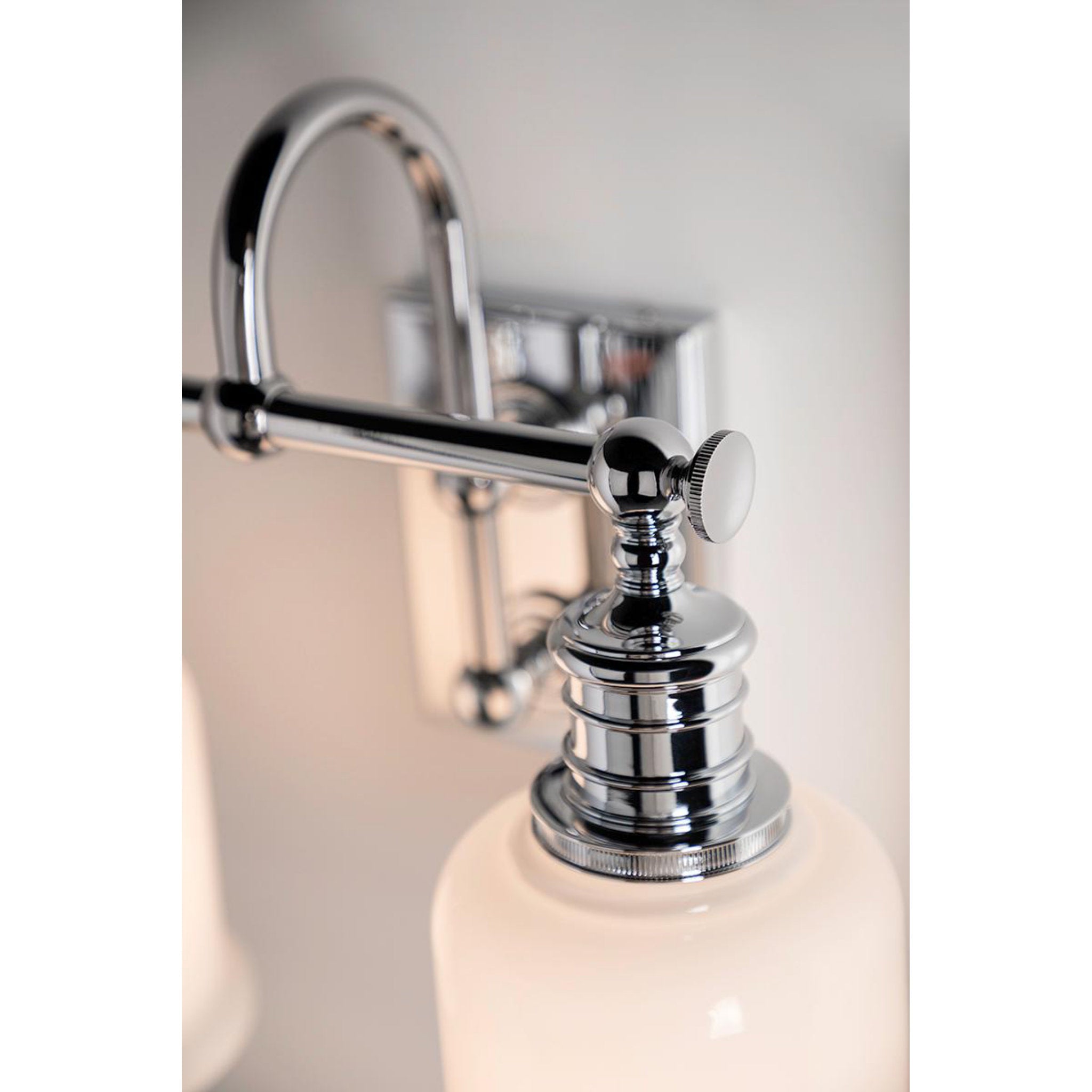 Keswick 2-Light Bath and Vanity in Satin Nickel 13.5L x 13.5W x 11H