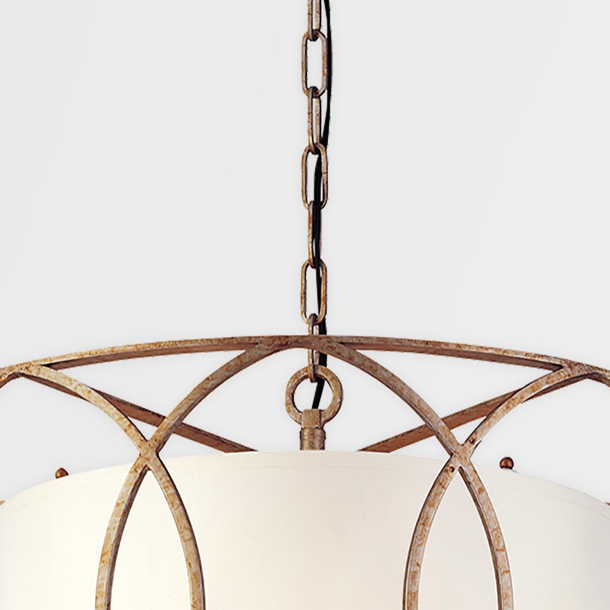 Sausalito Chandelier 5-Light LED in Textured Iron 25L x 25W x 16.5H