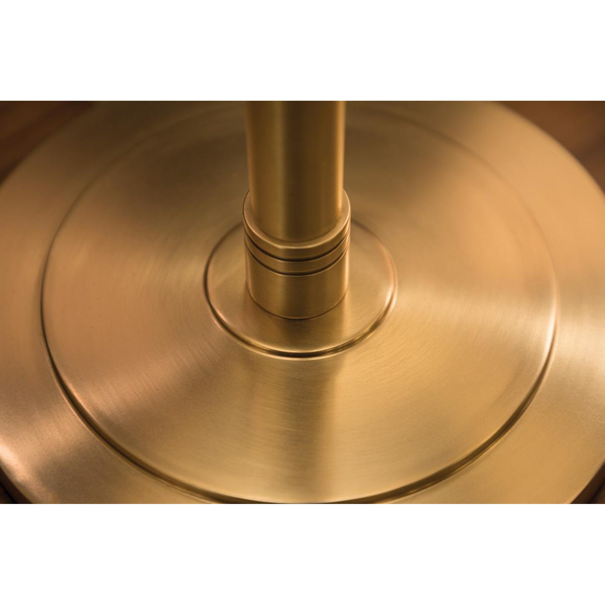 Gatsby 1-Light Flush Mount in Aged Brass 15.75W x 7.5H