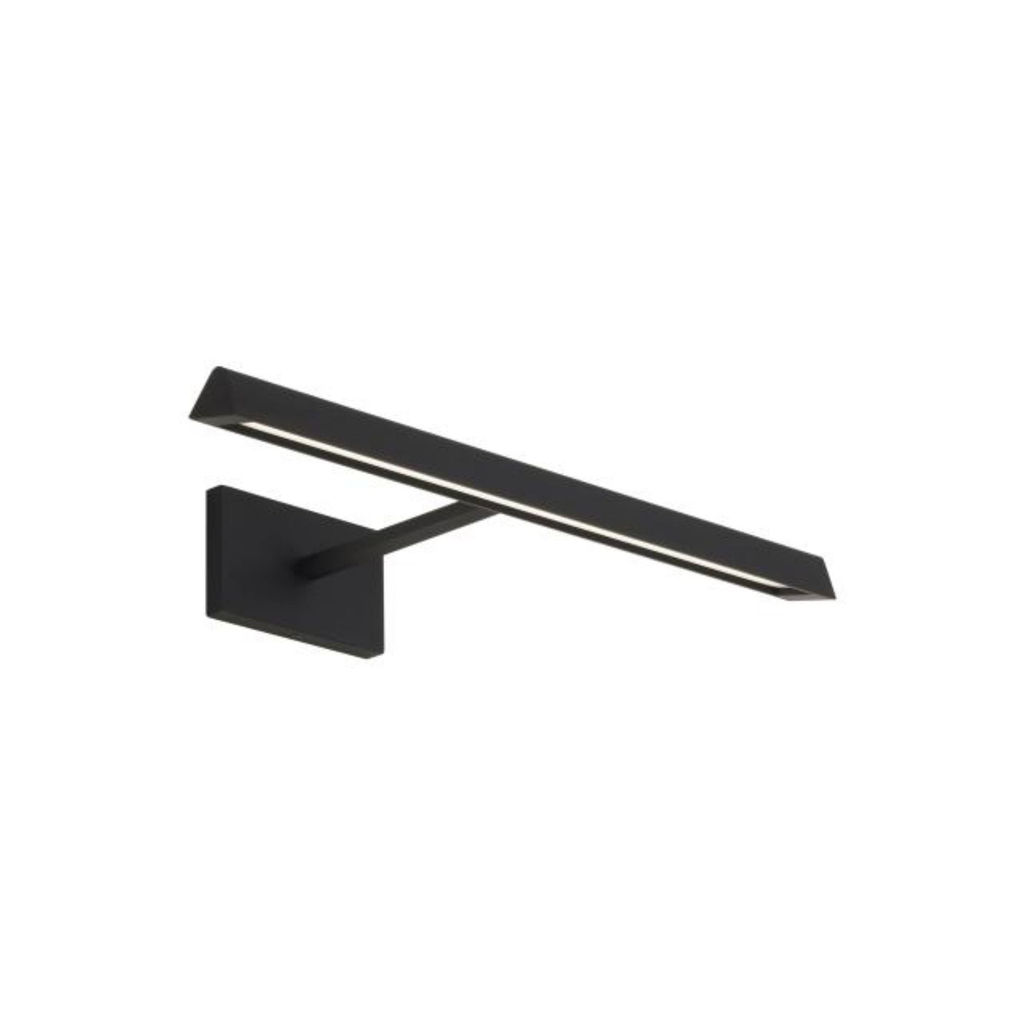 Dessau 18 Picture Light Linear Suspension 1-Light LED 3000K Nightshade Black by Sean Lavin