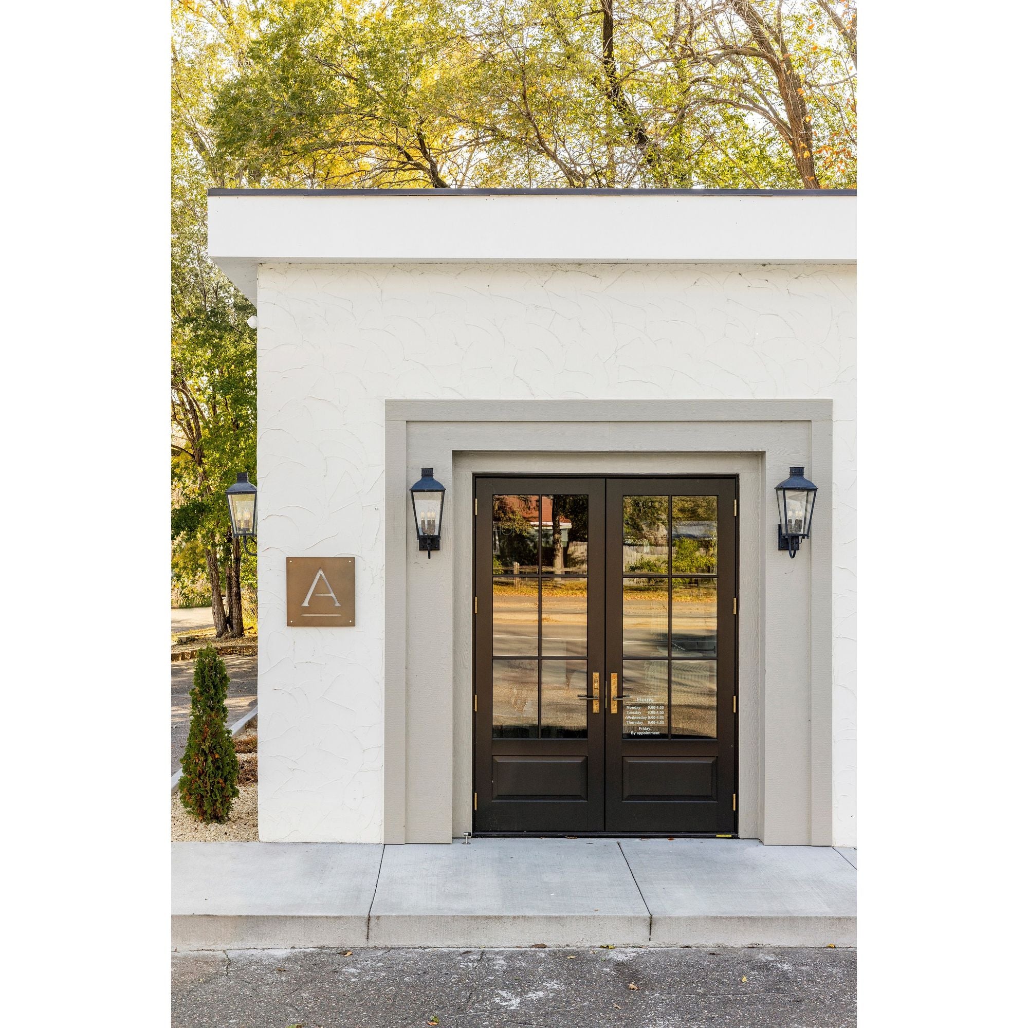 Dumont 3 Light Graphite Outdoor Sconce Clear Glass 9.25"W x 23.5"H x 12"D