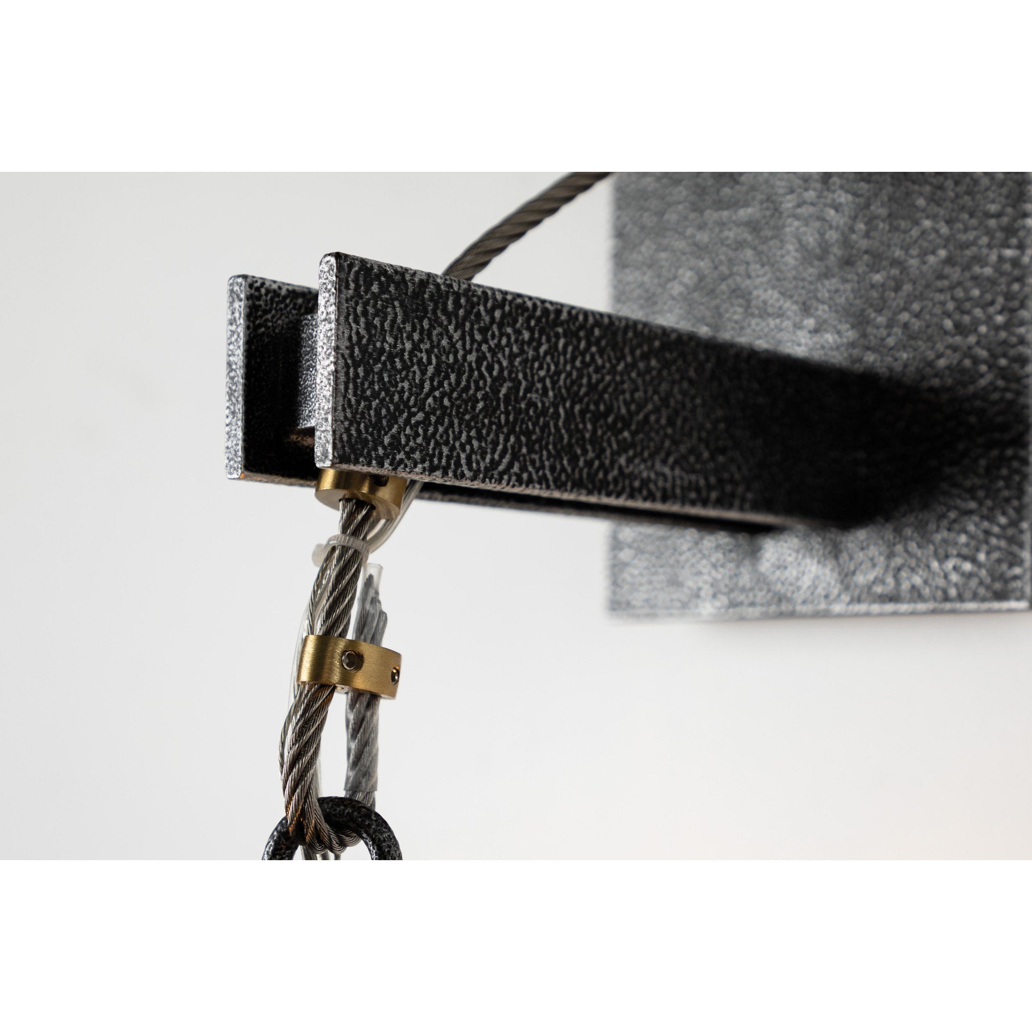 Menlo Park Bath And Vanity 3-Light LED in Old Silver 20.5L x 20.5W x 10H