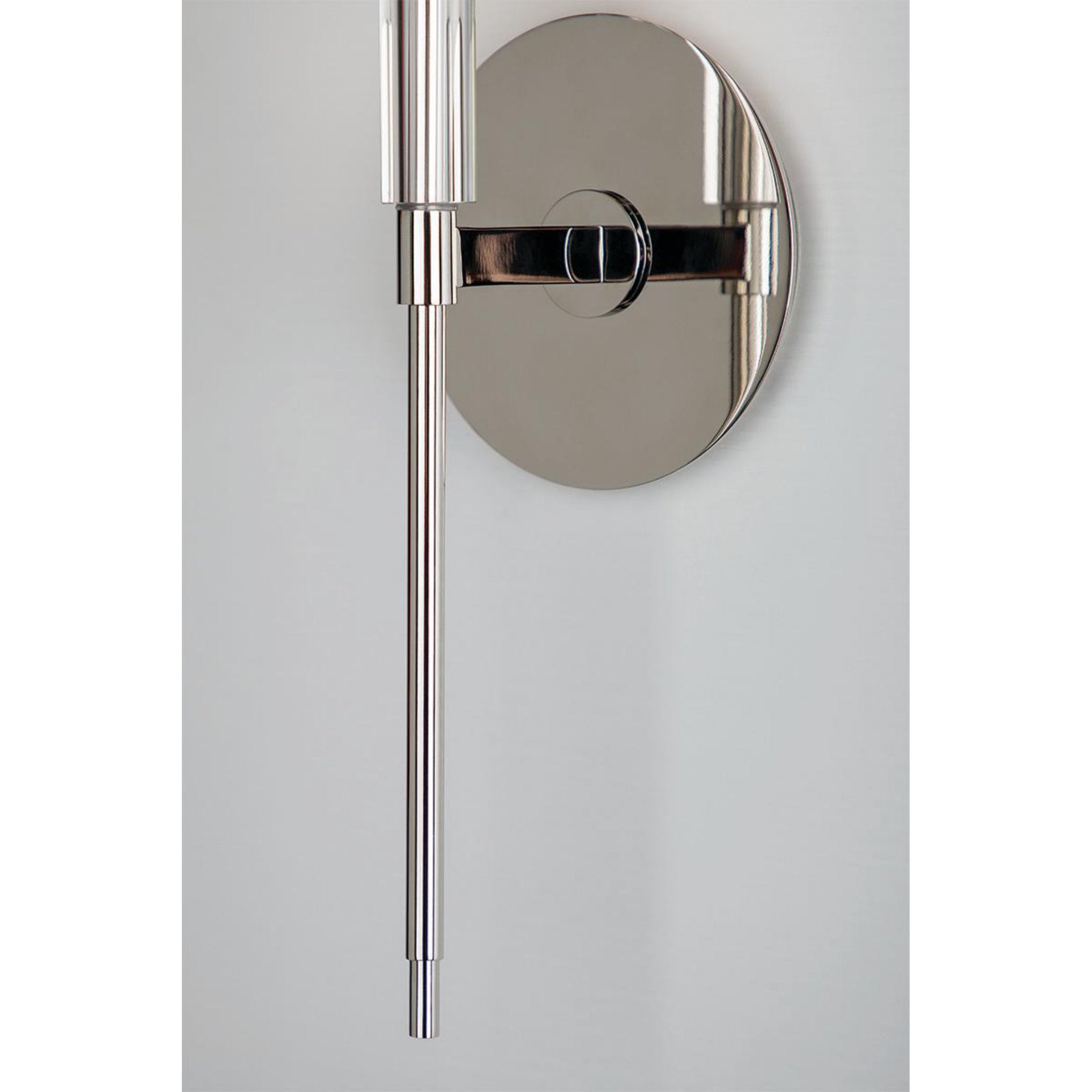 Amherst 1-Light Wall Sconce in Polished Nickel 5.375L x 5.375W x 36H