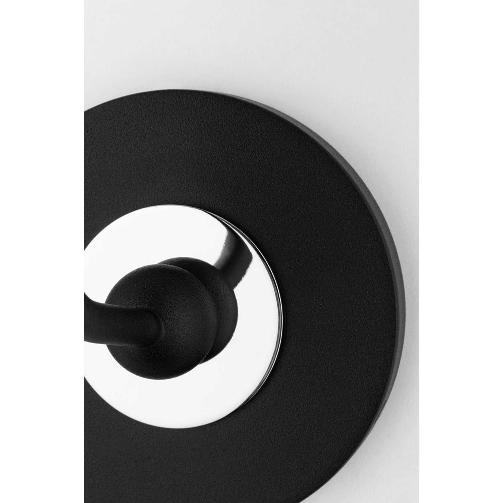 Merri 2-Light Wall Sconce in Aged Brass/Soft Off White 6.75L x 15.75W x 13.5H