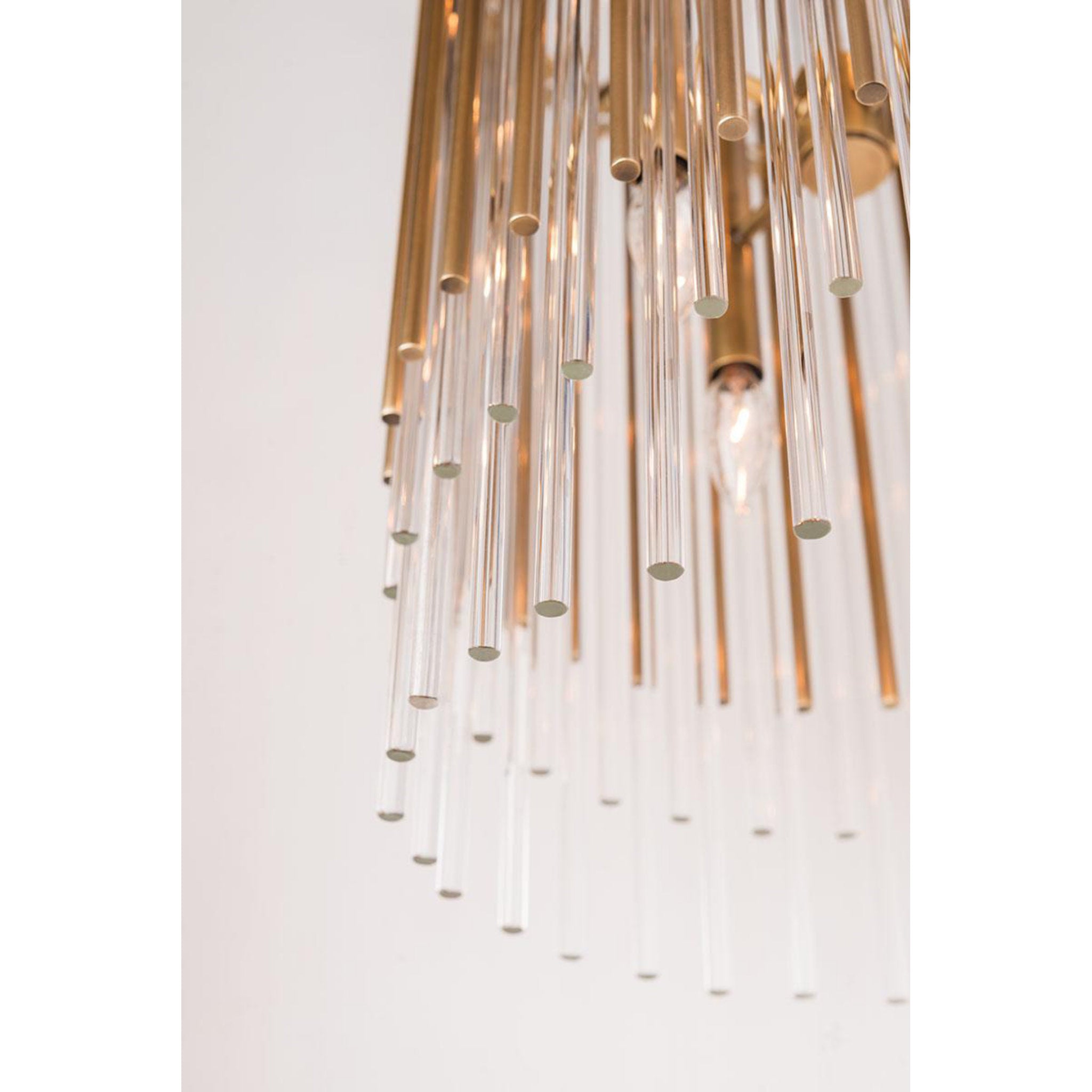 Wallis 10-Light Chandelier in Polished Nickel 20.75L x 20.75W x 30.75H