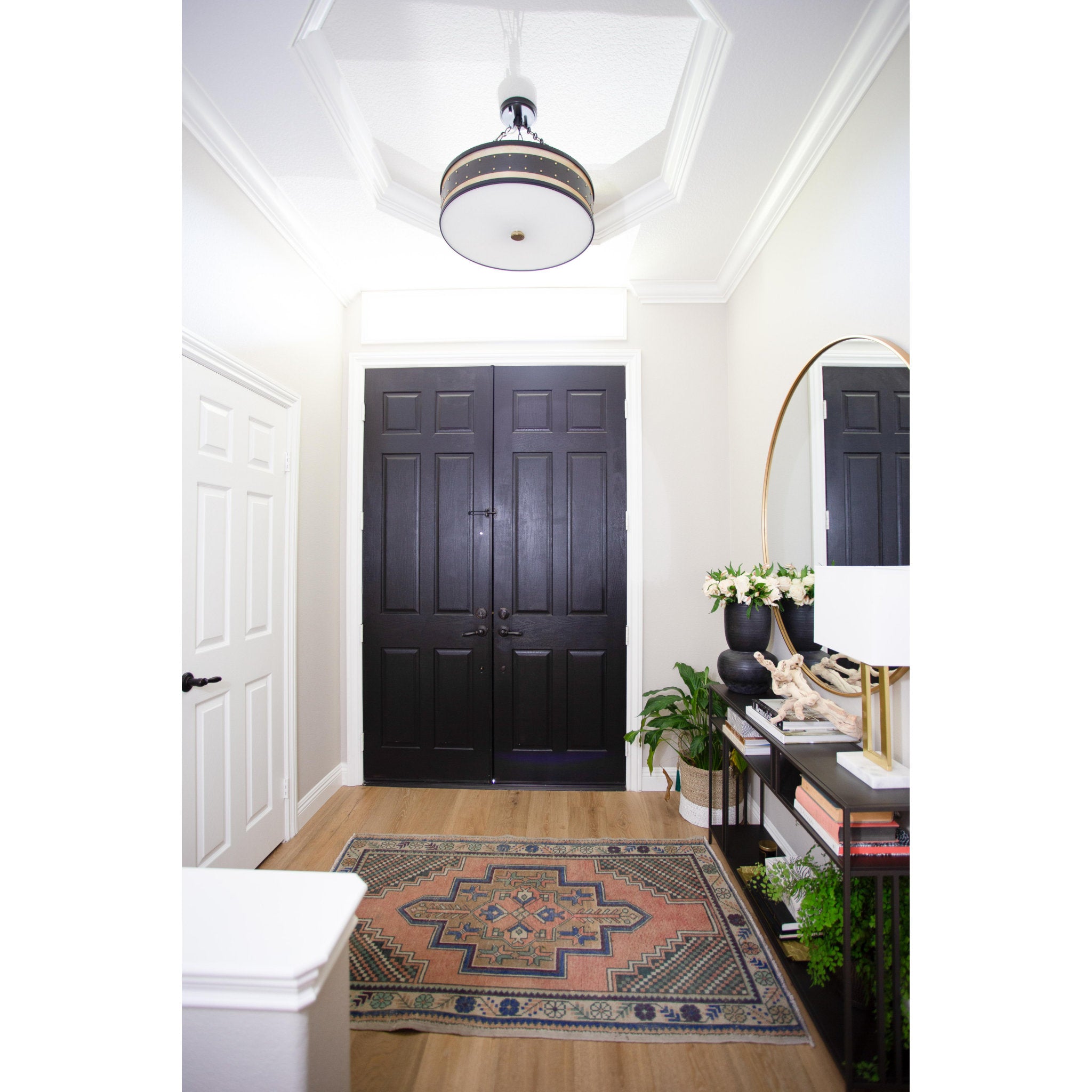 Gaines 4-Light Chandelier in Aged Old Bronze 22L x 22W x 5.75H