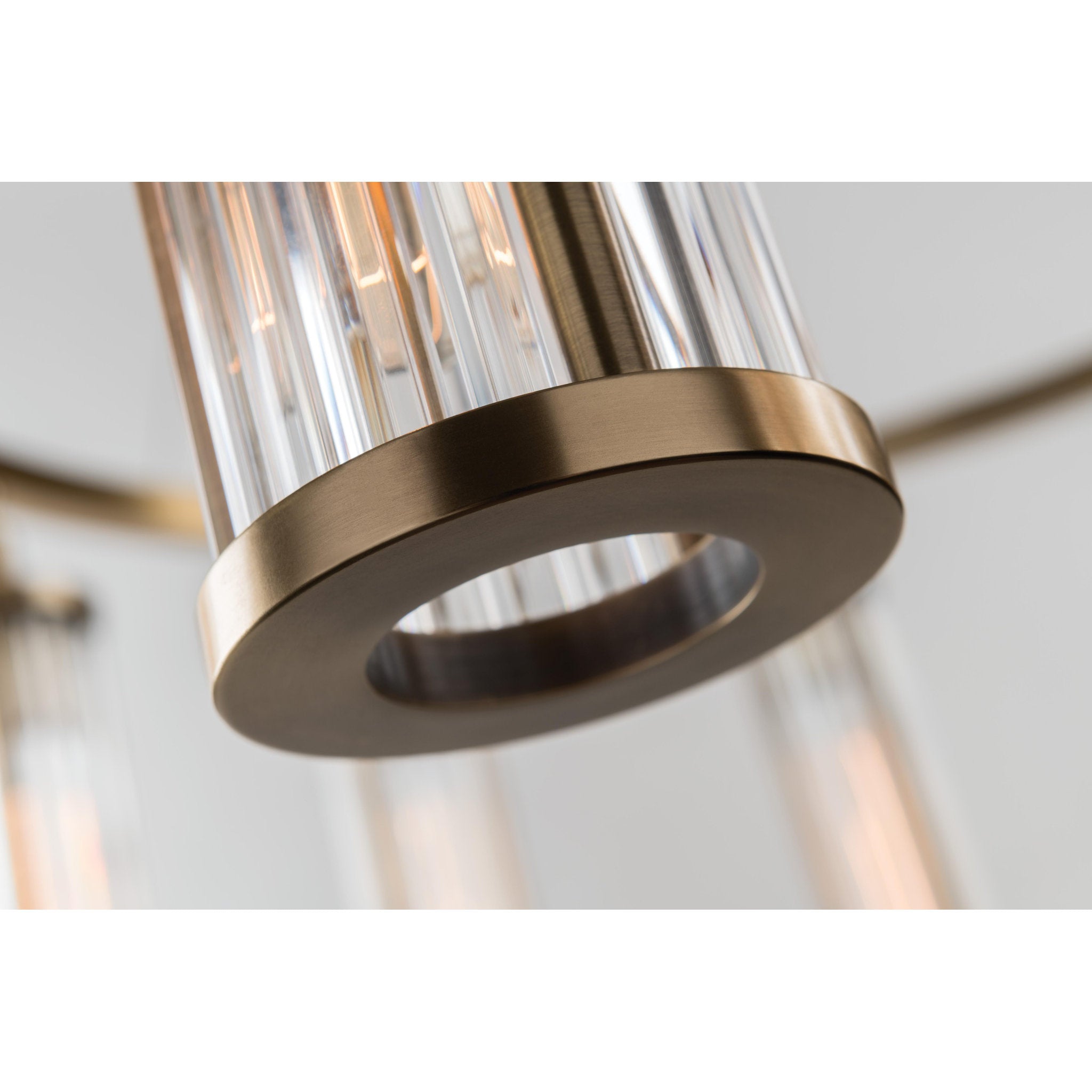 Marley 1-Light Wall Sconce in Aged Brass 4.5L x 4.5W x 14.25H