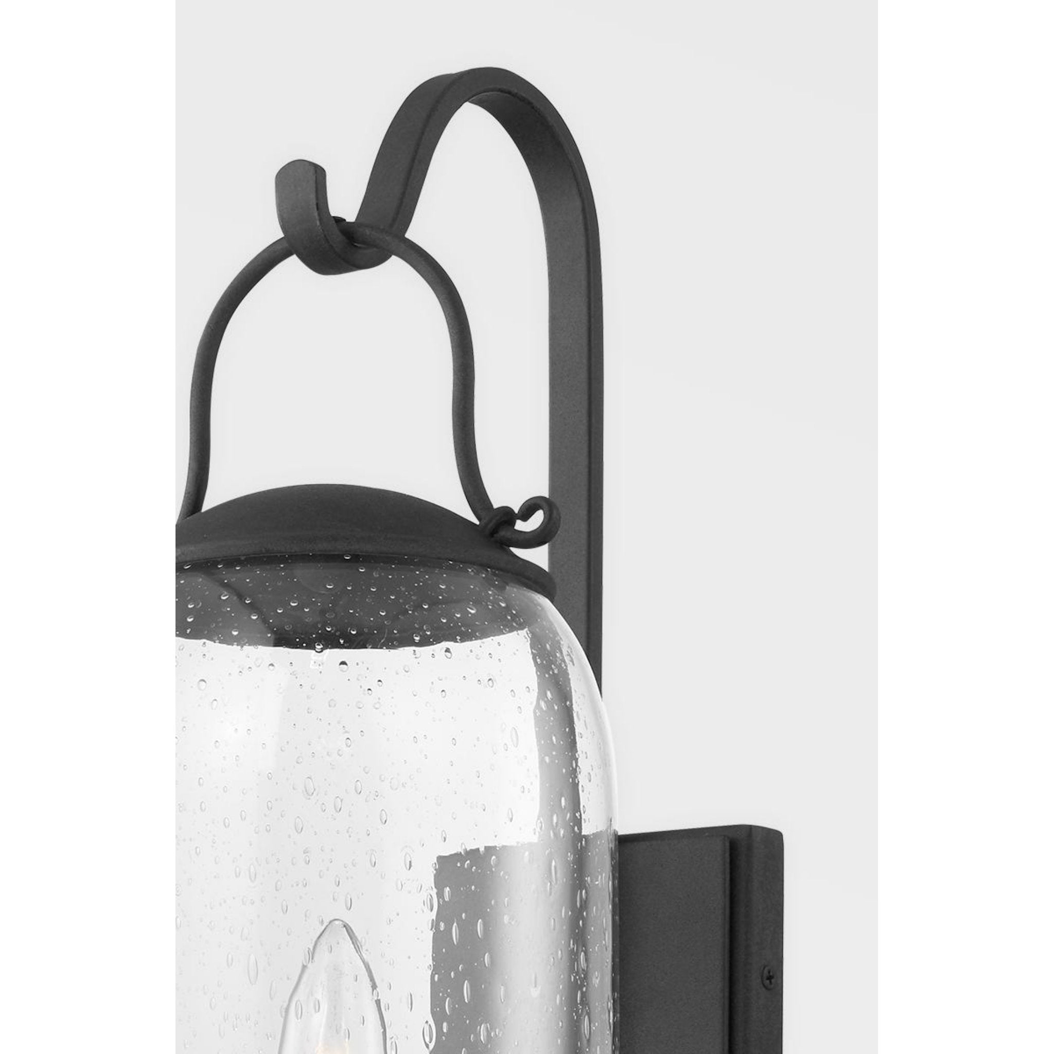 Napa County Wall Sconce 4-Light Outdoor LED in French Iron 12L x 12W x 29.75H