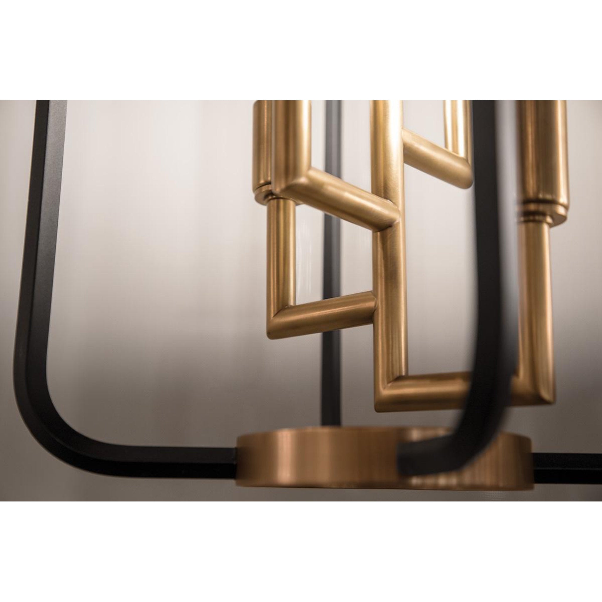 Angler 3-Light Wall Sconce in Aged Brass 7.75L x 7.75W x 20H