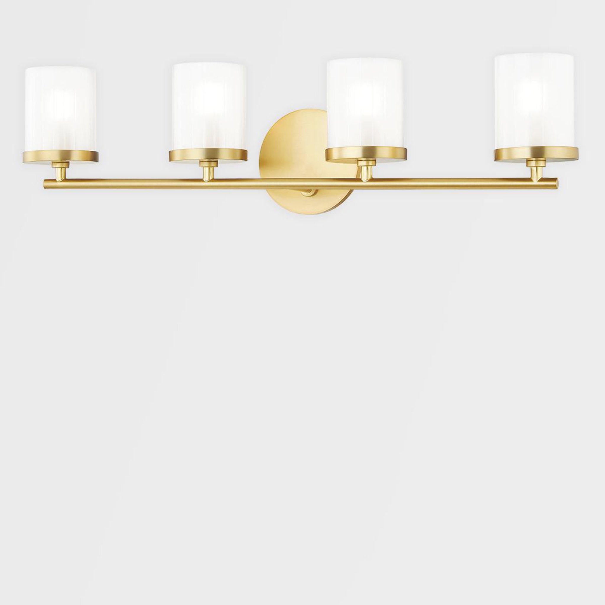 Ryan 2-Light Bath and Vanity in Aged Brass 10.5L x 10.5W x 6.25H
