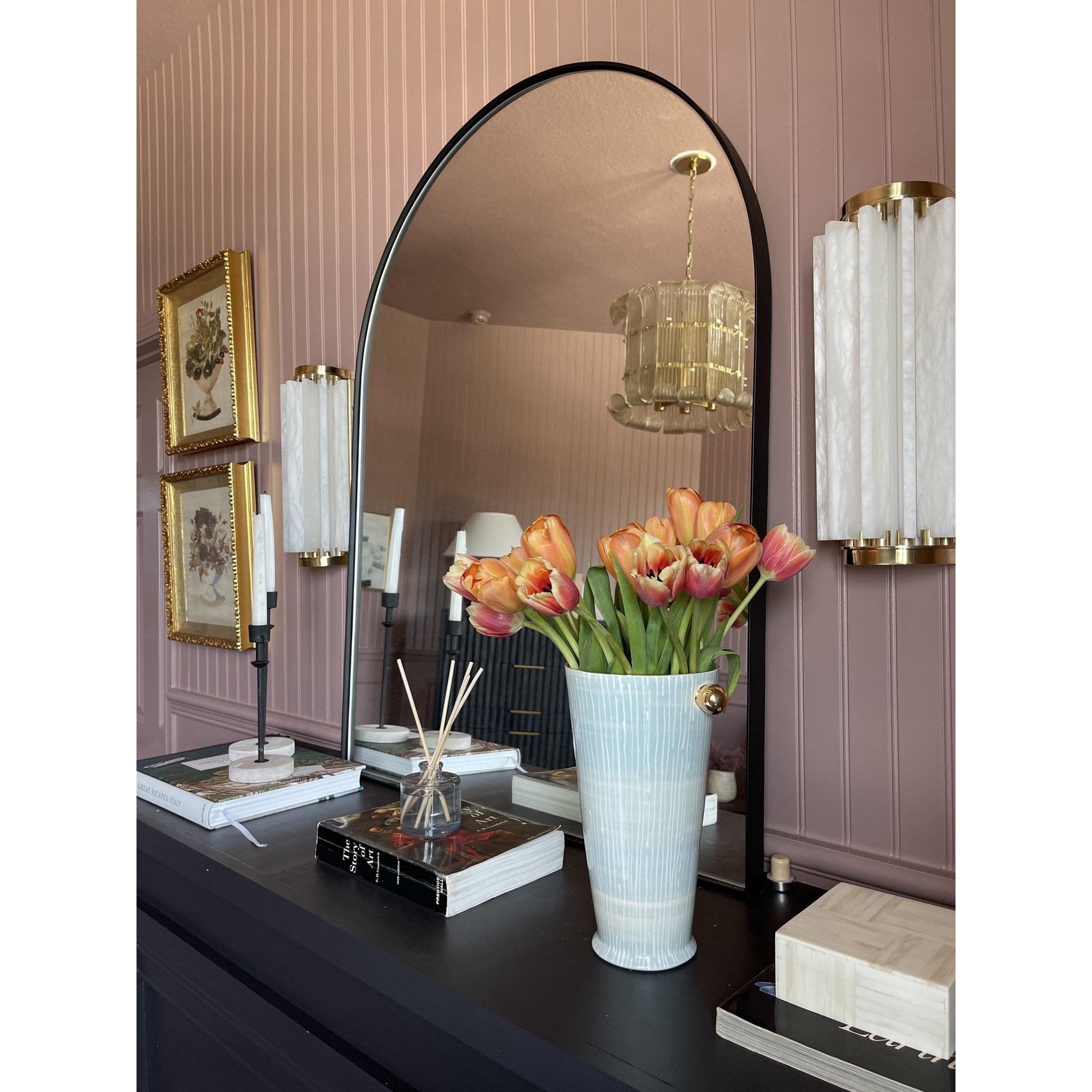 Hillside 1-Light Wall Sconce in Aged Brass 6L x 6W x 13.5H