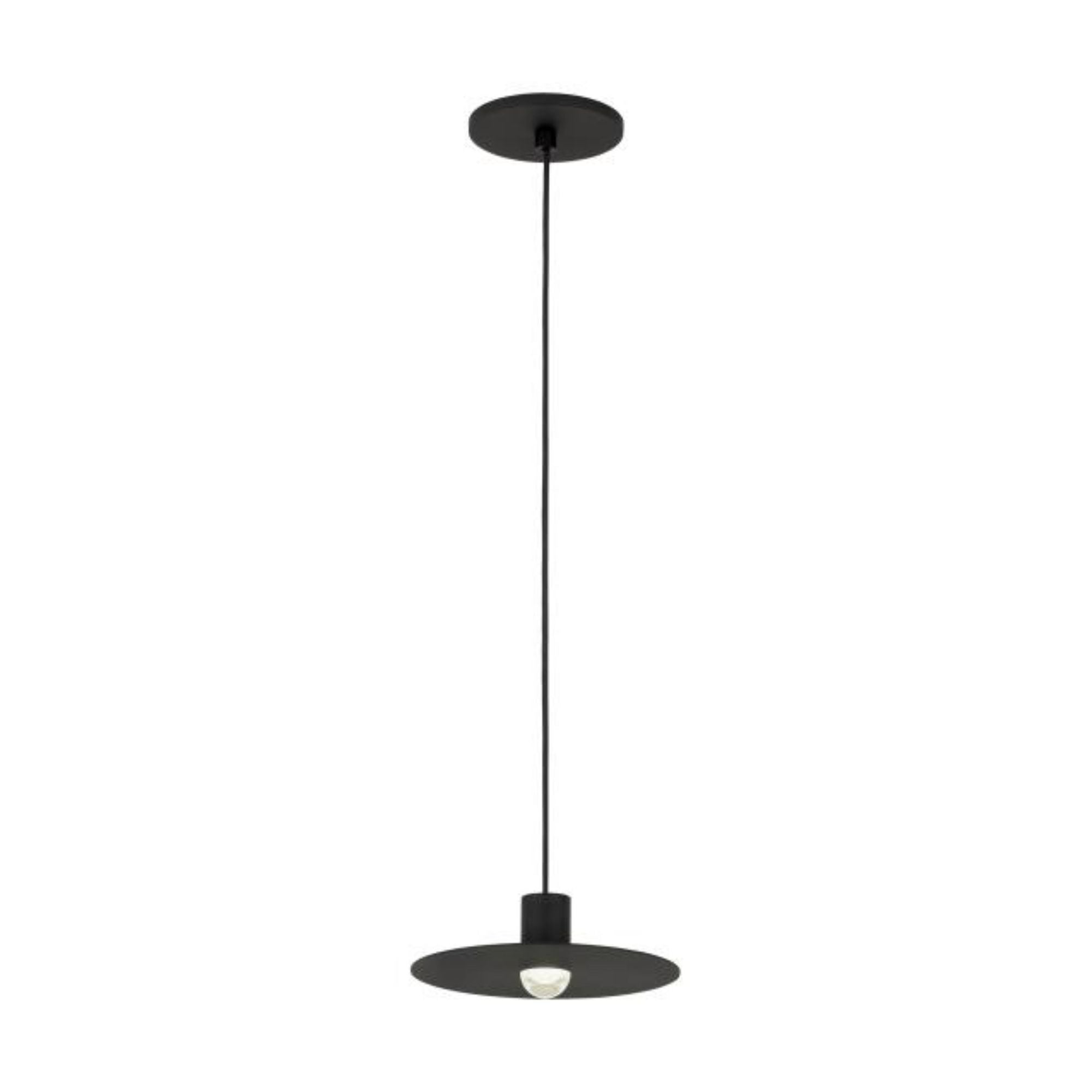 Eaves 1 Light Pendant ESSENCE 1-Light LED 3000K Nightshade Black by Sean Lavin