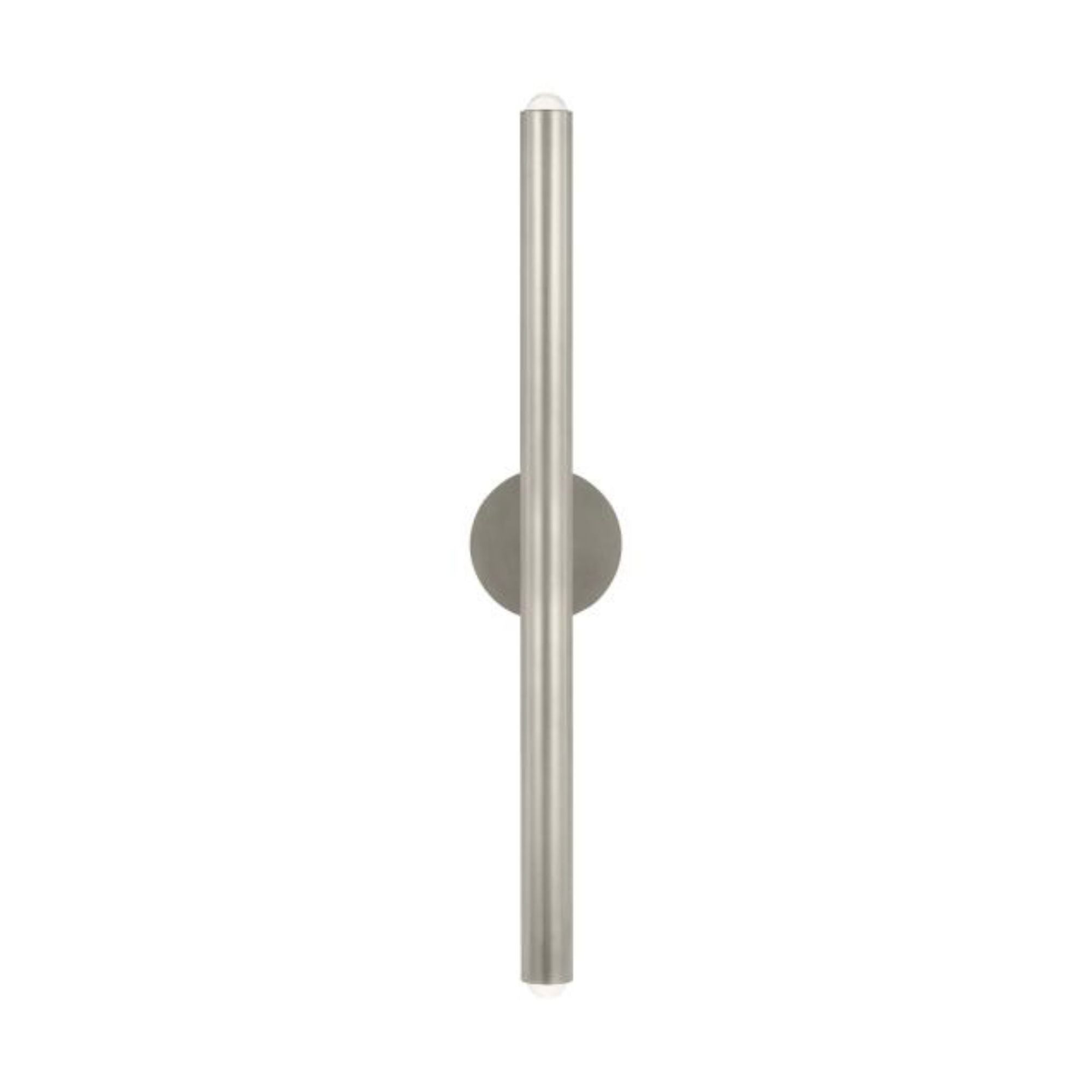 Ebell Large Sconce 2-Light 2700K Antique Nickel by Kelly Wearstler