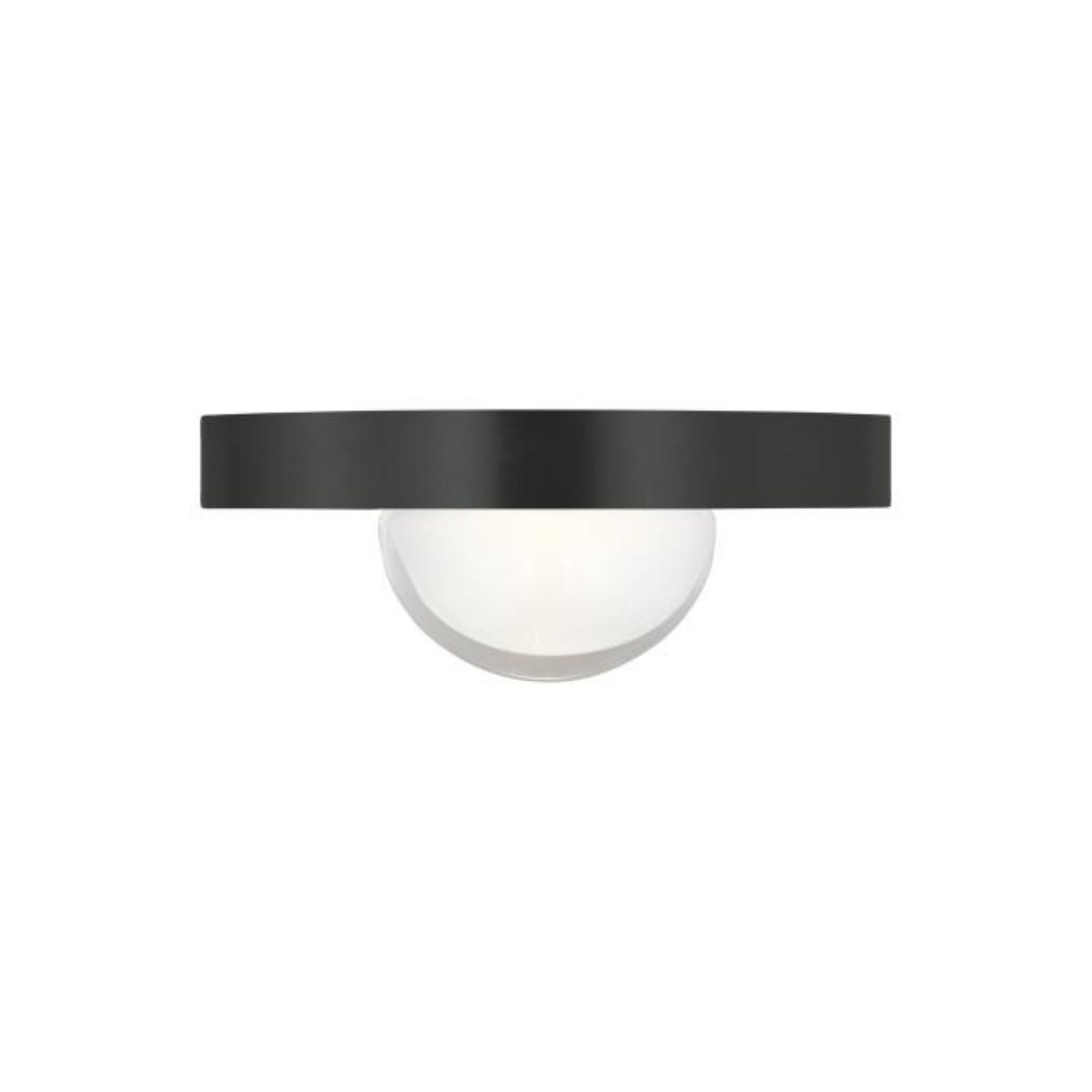 Ebell Mini Flush Mount Wall Collection 1-Light LED 2700K Dark Bronze by Kelly Wearstler