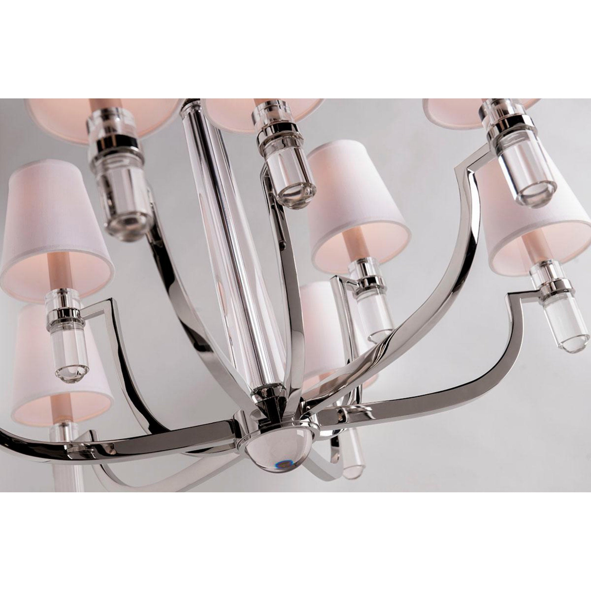 Dayton 9-Light Chandelier in Aged Brass 33L x 33W x 25.75H