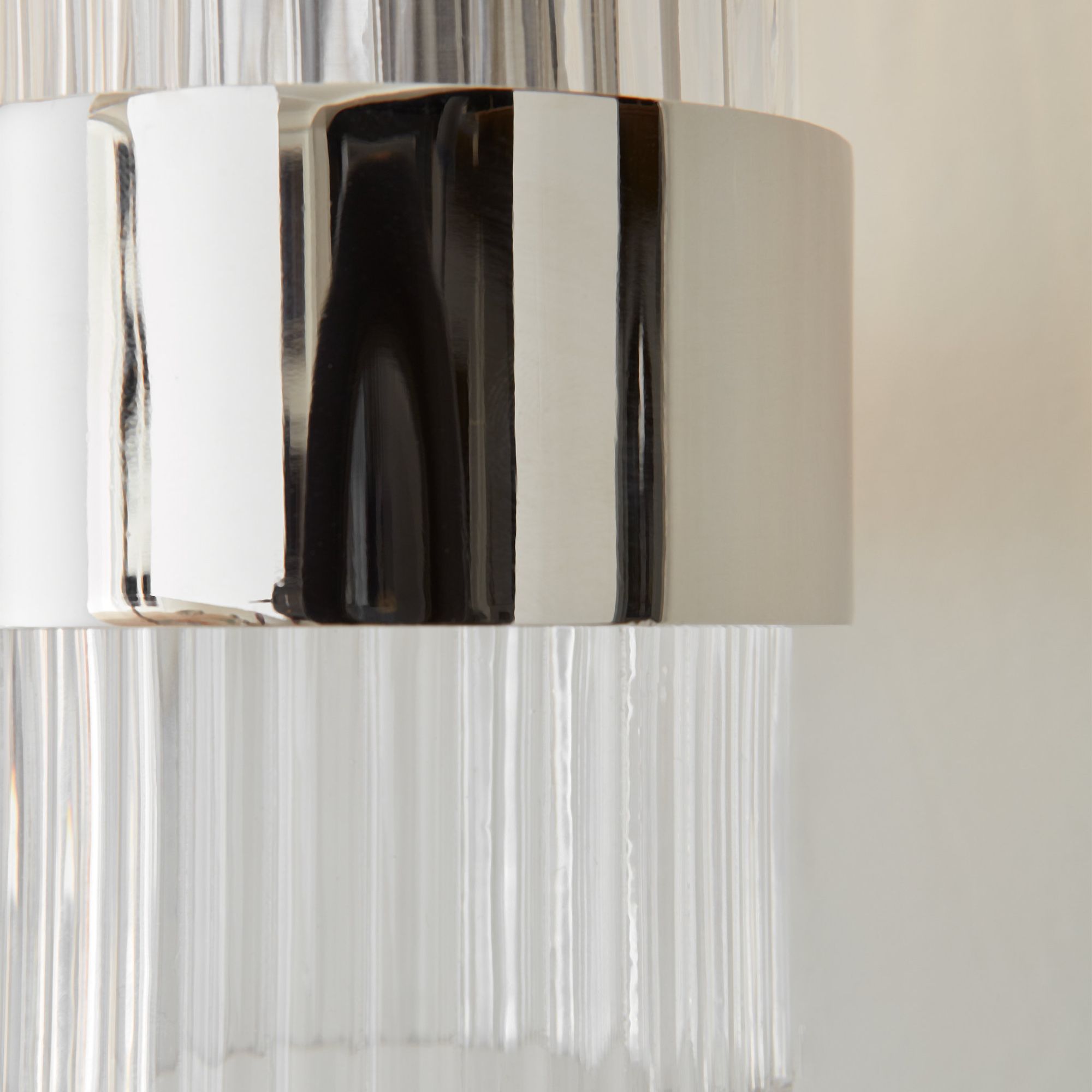 Chapman & Myers Geneva 3 - Light Vanity in Polished Nickel