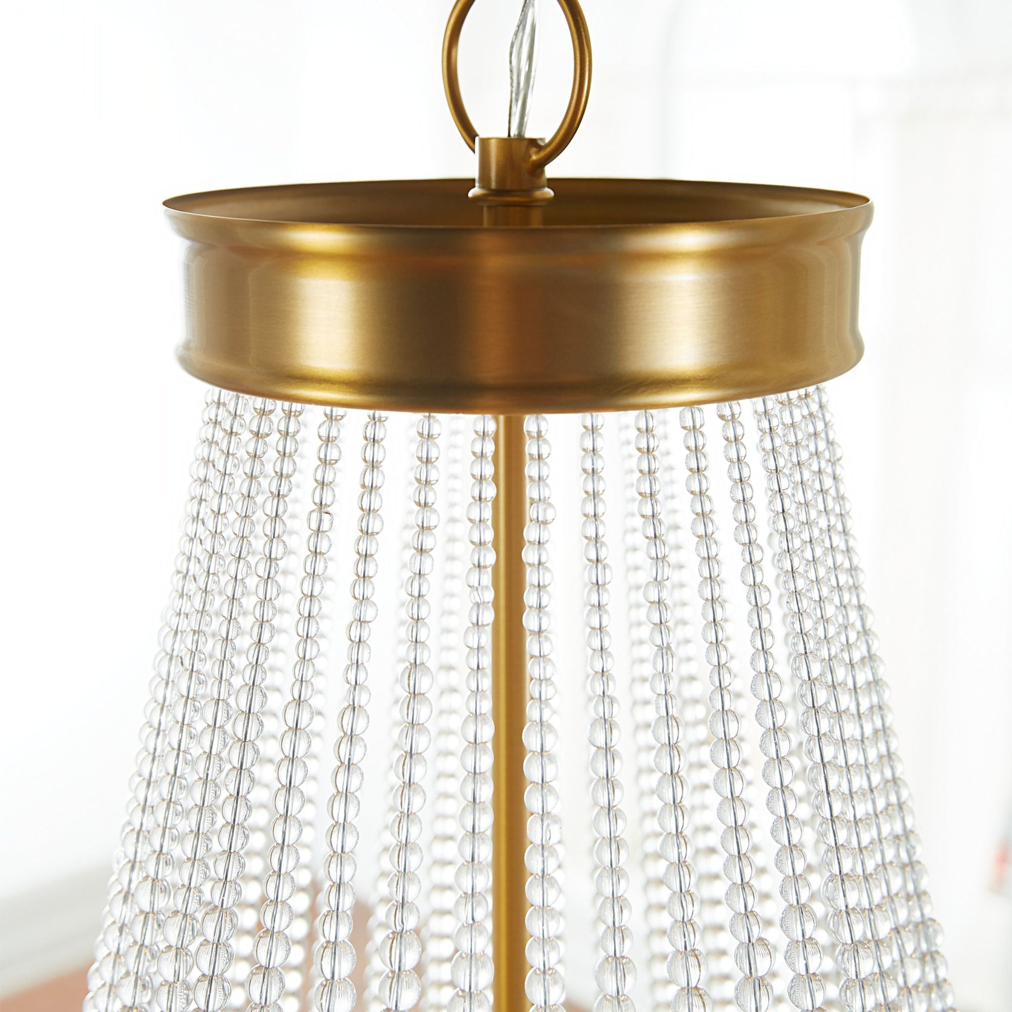 Chapman & Myers Summerhill Medium Chandelier in Burnished Brass