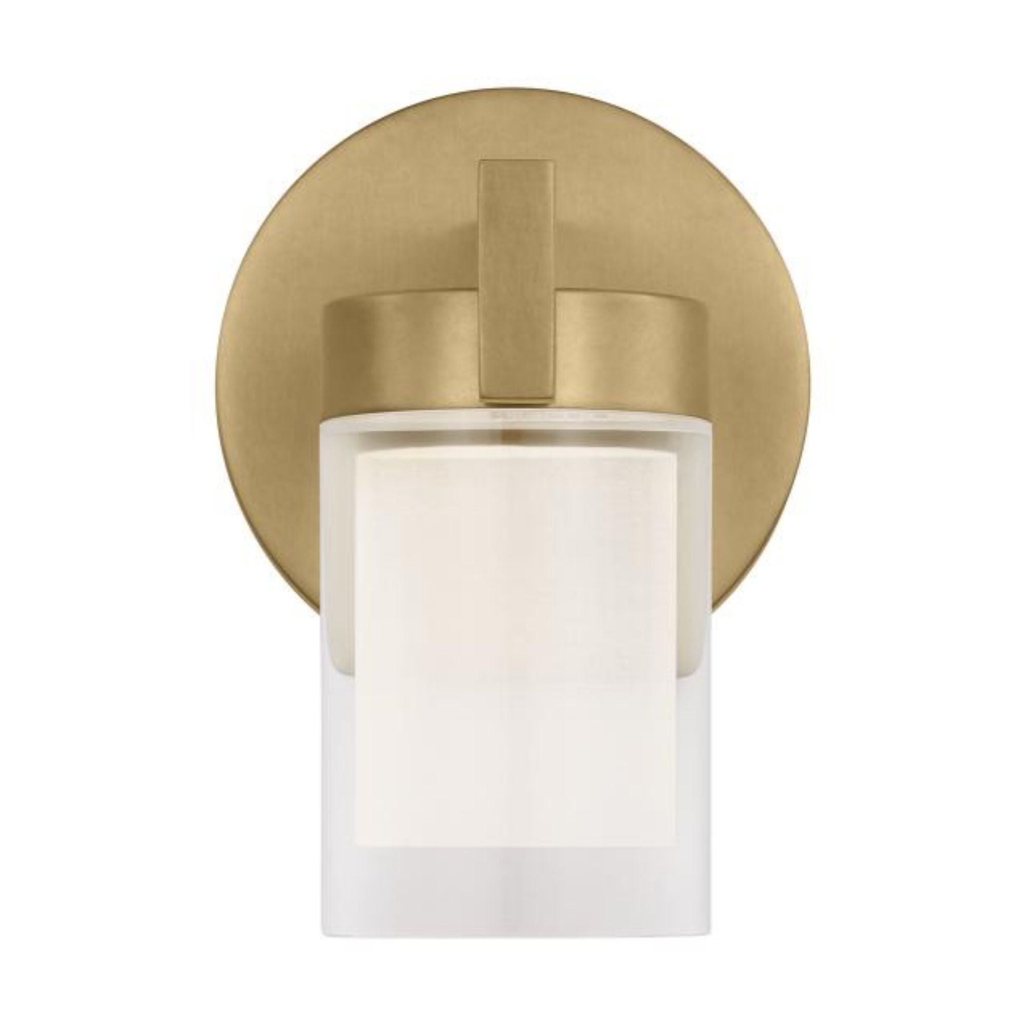 Esfera Small Sconce Wall Collection 1-Light 2700K Natural Brass by Kelly Wearstler
