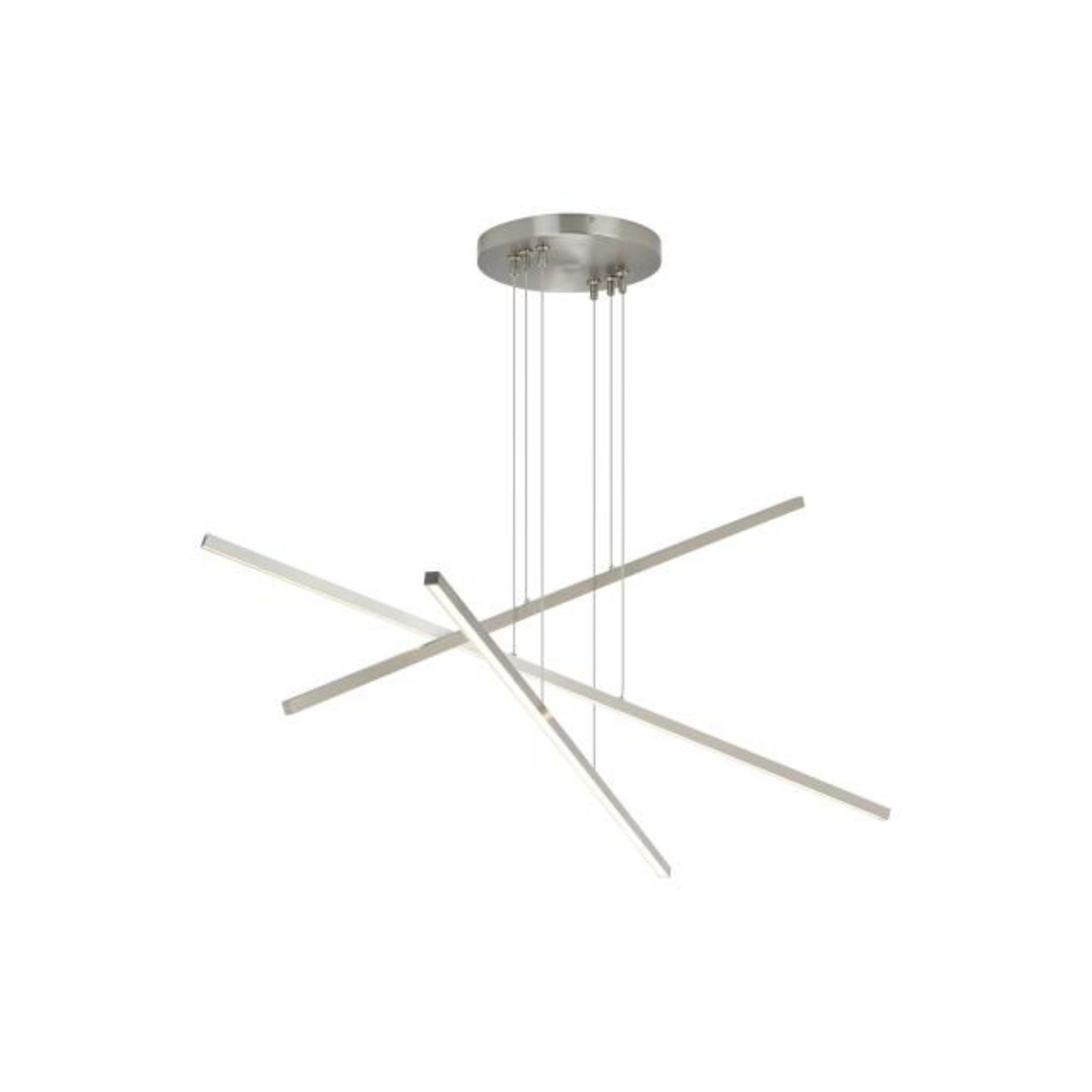 Essence Trio Linear Linear Suspension 3-Light LED 3000K Satin Nickel