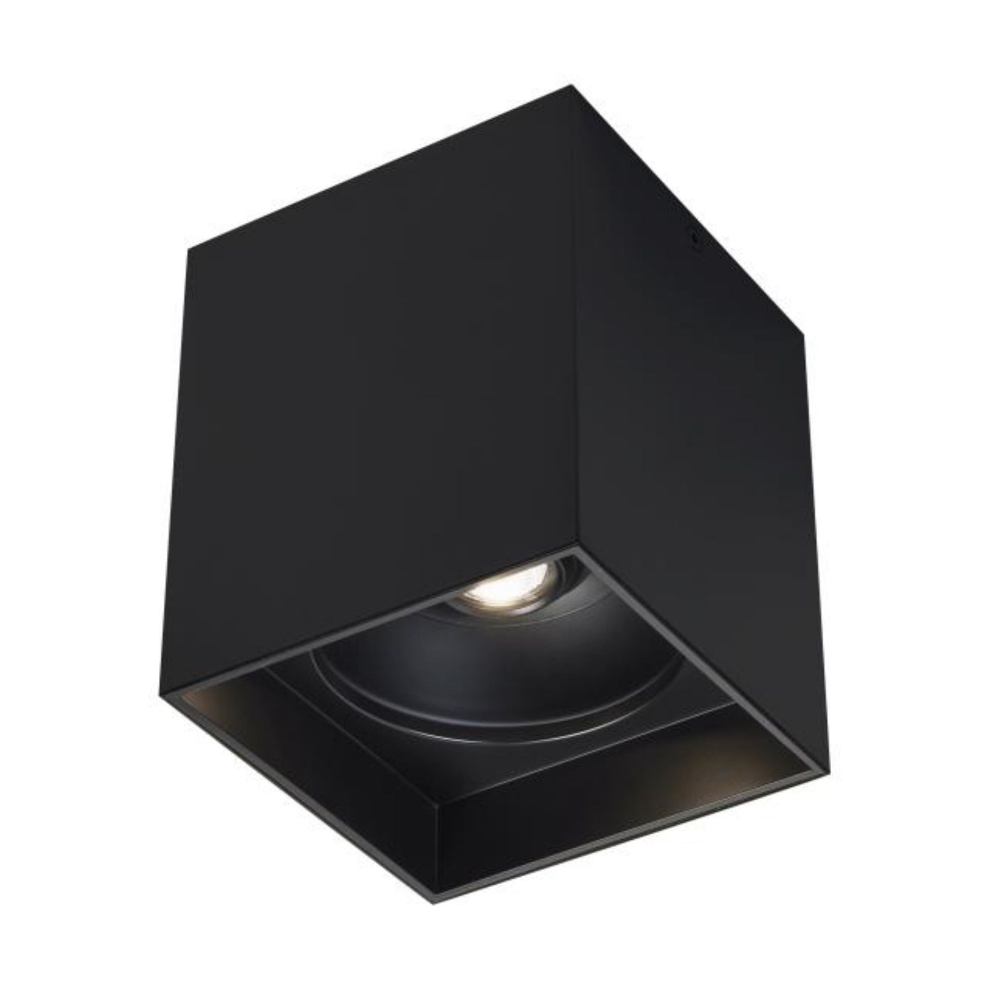 Exo 6 Flush Mount Flush & Semi-Flush Mount 1-Light LED 2700K Black by Sean Lavin