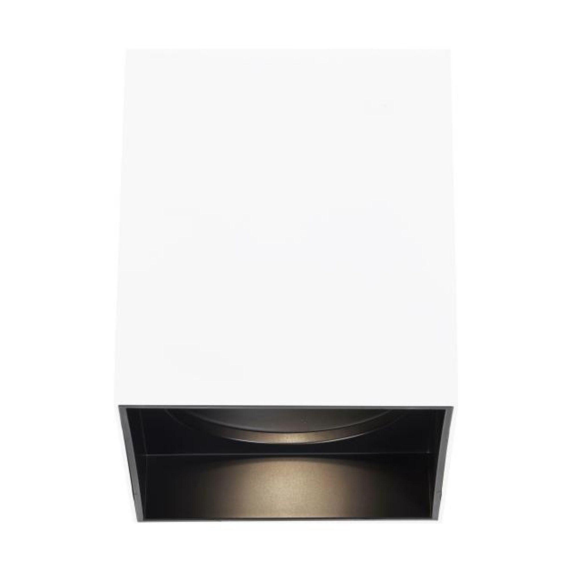 Exo 6 Flush Mount Flush & Semi-Flush Mount 1-Light LED 2700K Black by Sean Lavin