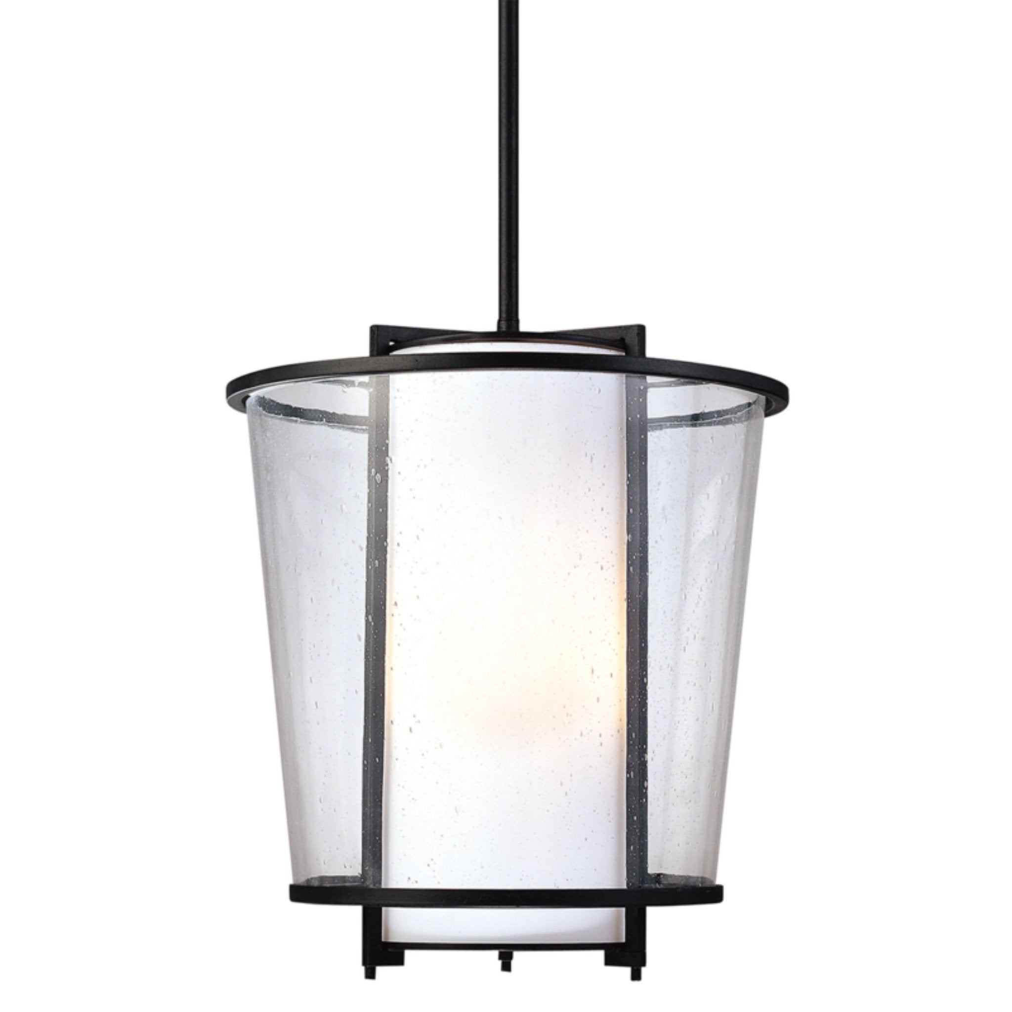 Bennington Pendant 3-Light Outdoor LED in Textured Black 13.5L x 13.5W x 15.25H