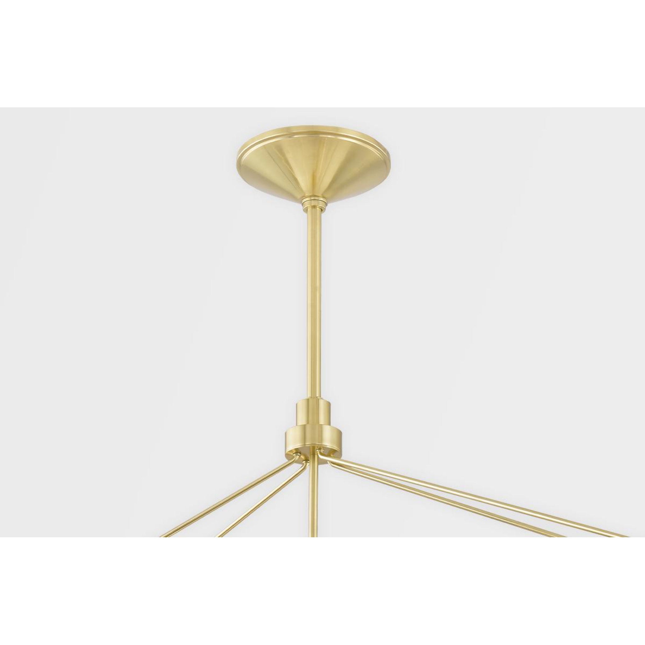 Glendale 13-Light Lantern in Aged Brass/Black 20.25L x 20.25W x 38.25H