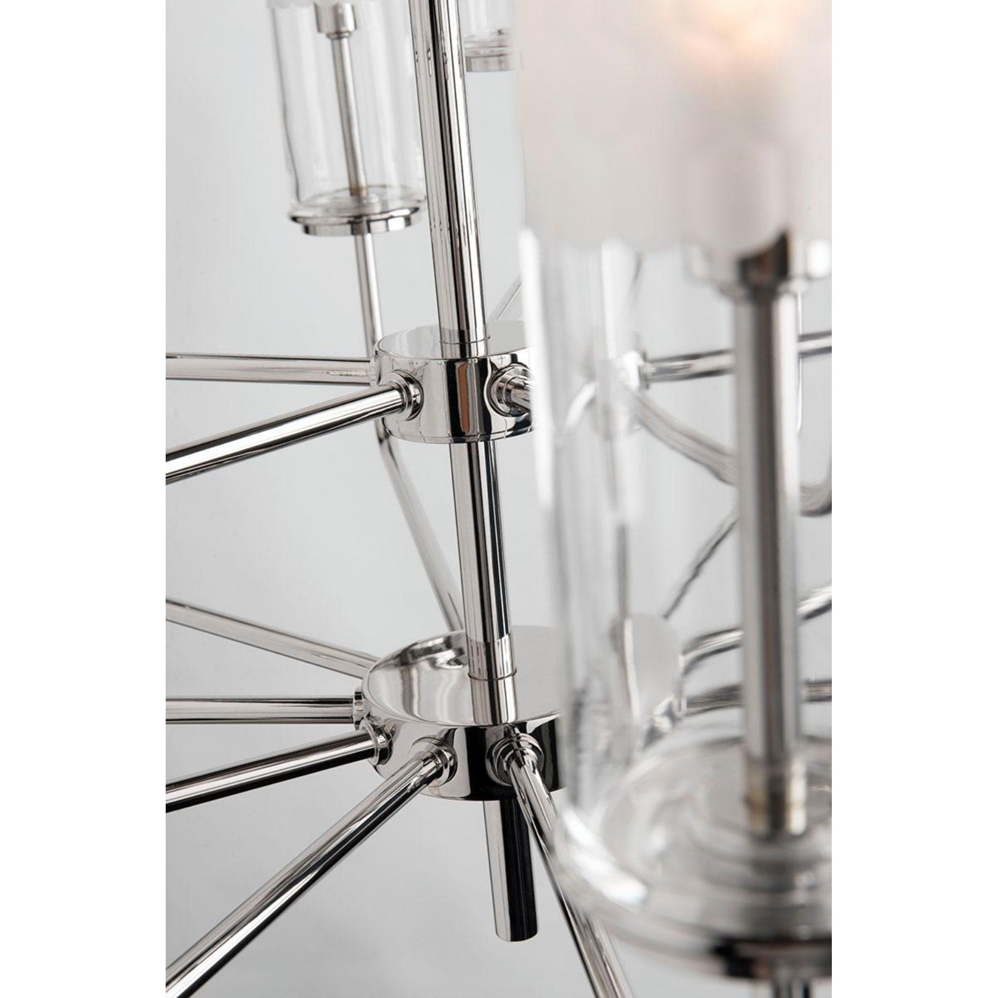 Wentworth 1-Light Bath and Vanity in Polished Nickel 5W x 14.25H