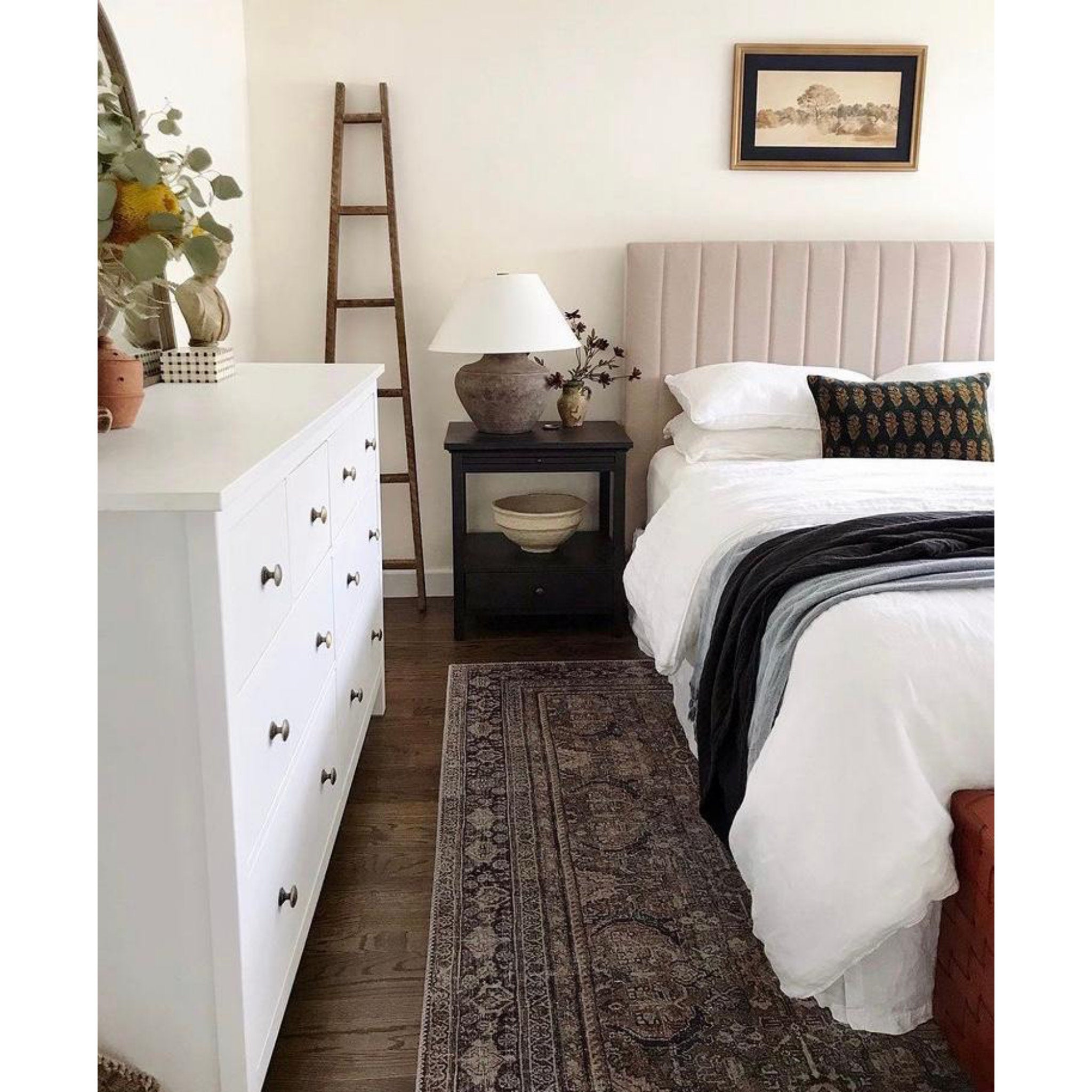 Calabria Table Lamp 1-Light LED in Rustco 20L x 20W x 20.5H