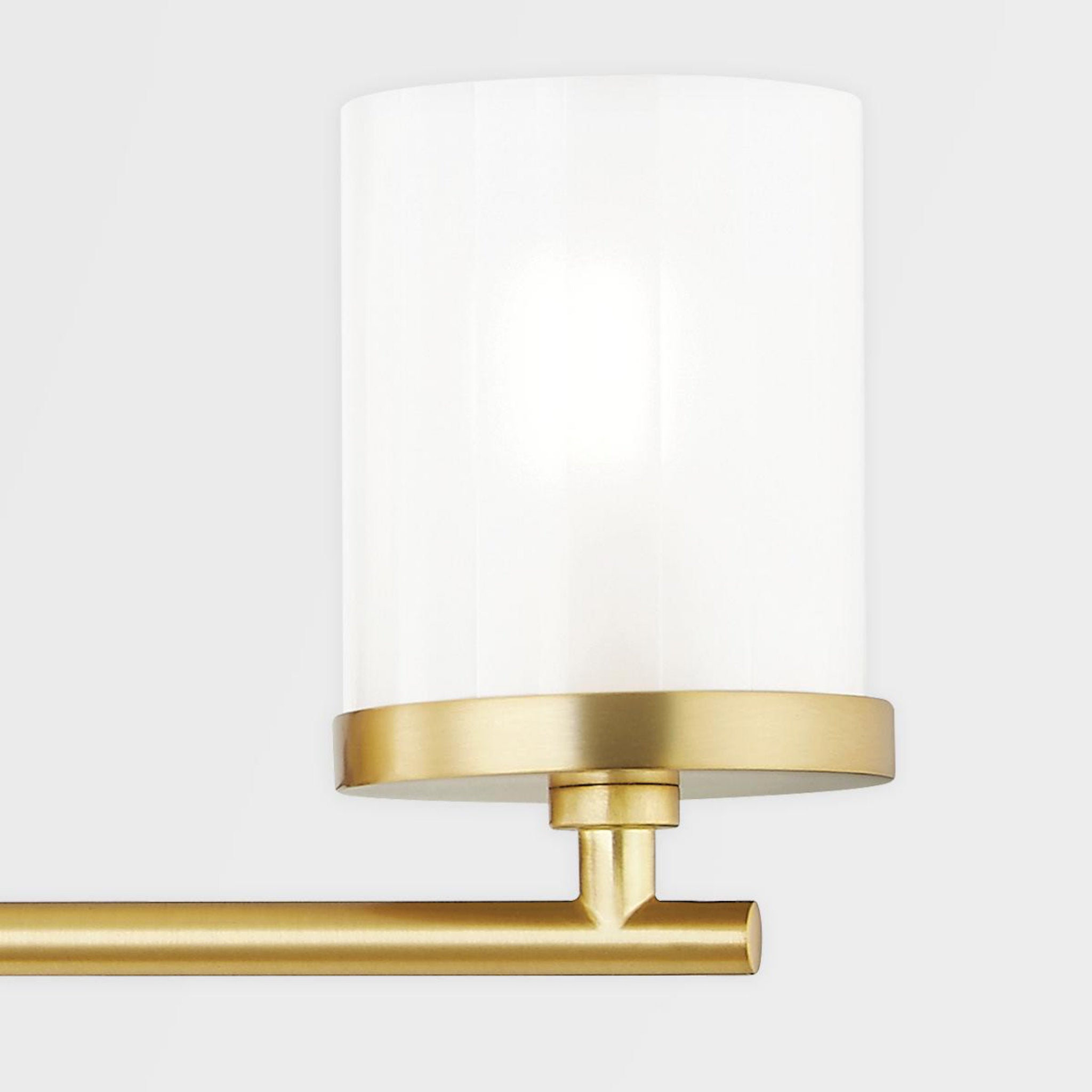 Ryan 4-Light Bath and Vanity in Aged Brass 24.5L x 24.5W x 6.5H