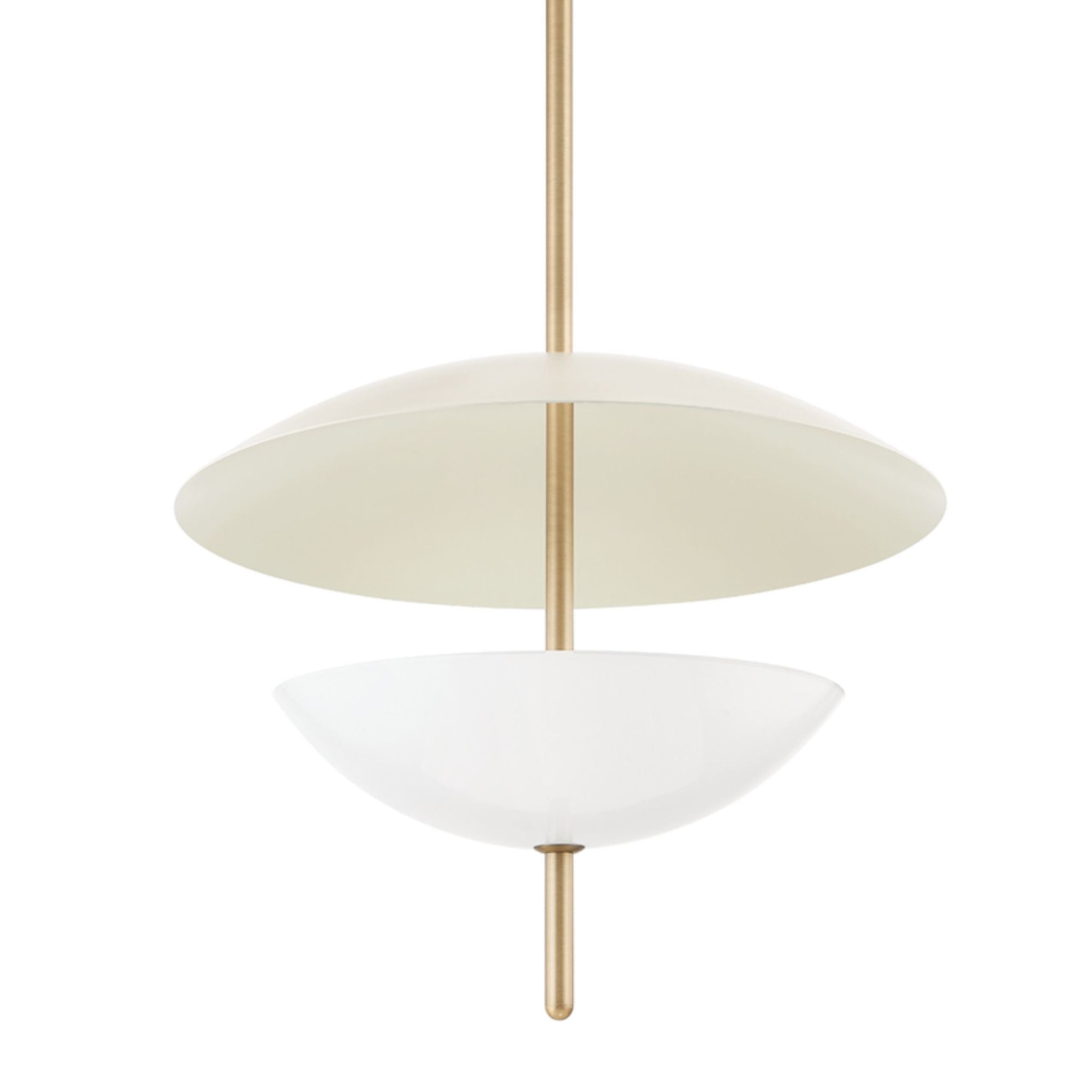Dion Pendant 3-Light LED in Patina Brass 24L x 24W x 20.25H