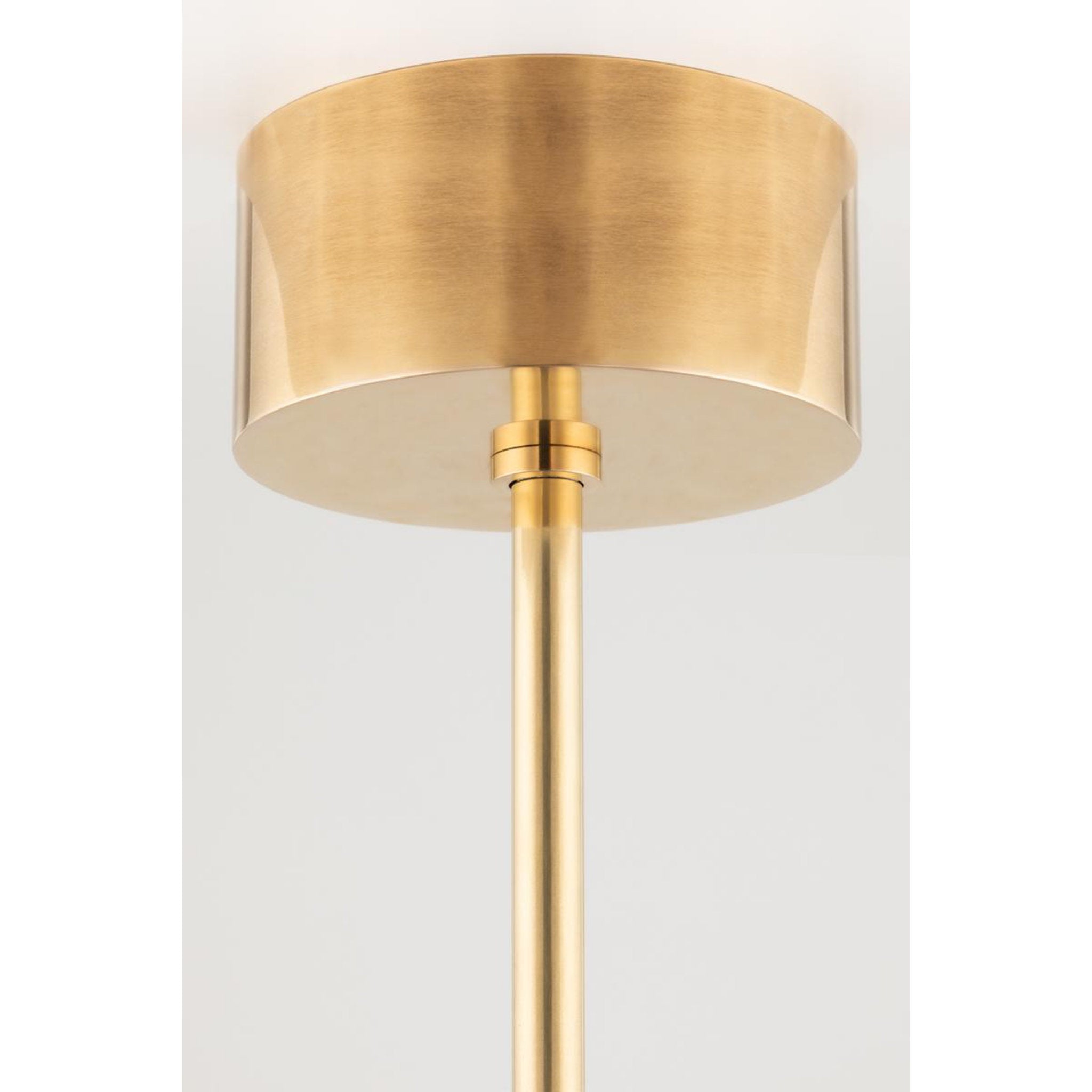 Saturn 0-Light Chandelier in Aged Brass 44.5L x 44.5W x 13.25H