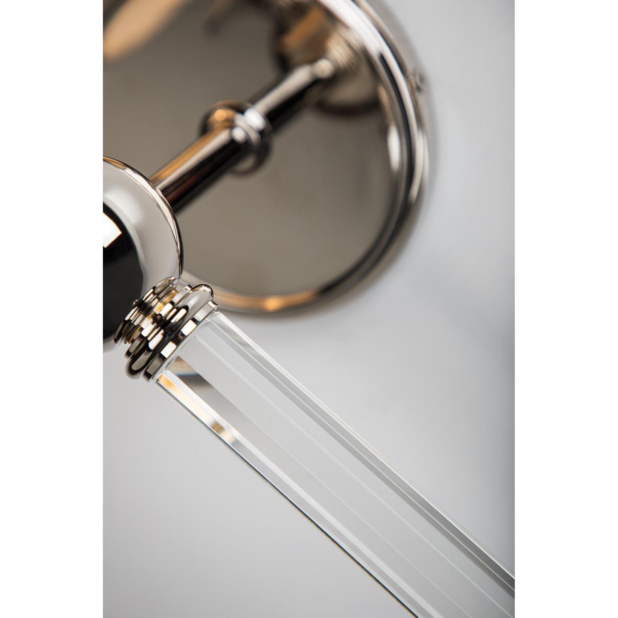 Gordon 1-Light Wall Sconce in Polished Nickel 5L x 5W x 22.25H