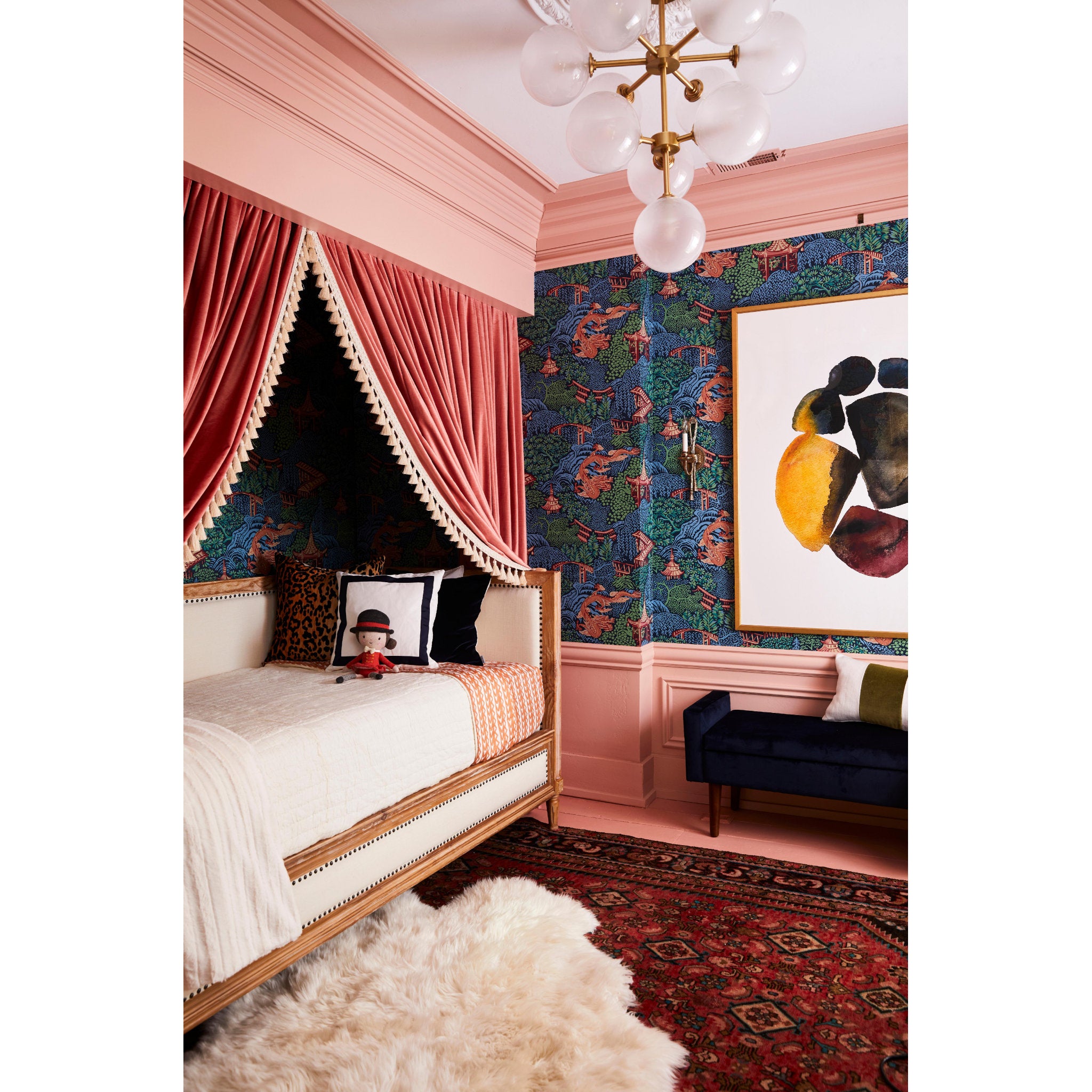 Ashleigh 10-Light Chandelier in Aged Brass 29.75L x 29.75W x 25H