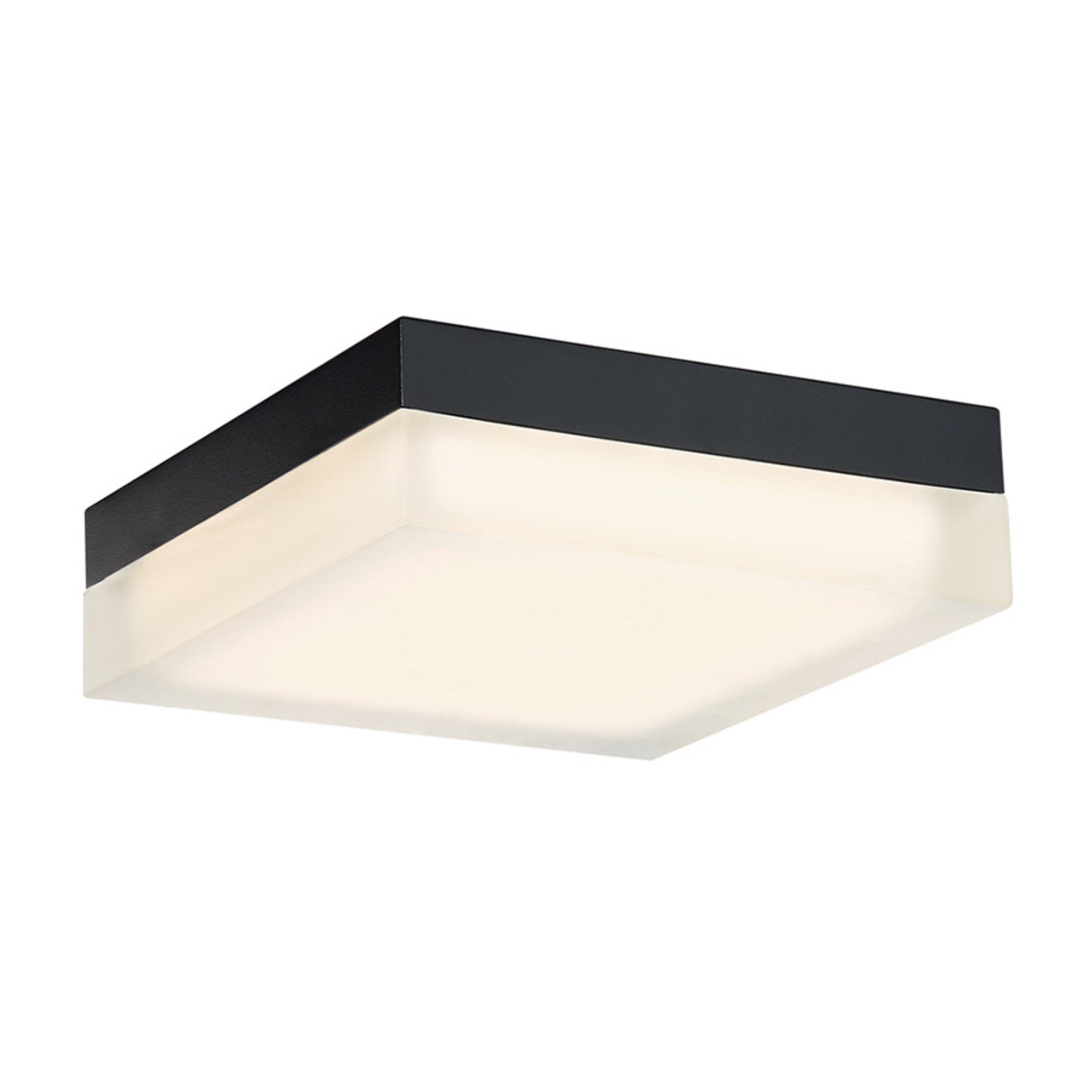 Modern Forms FM-2009-30-BK 3000K 31 Watt Matrix LED Square Flush Mount in Black