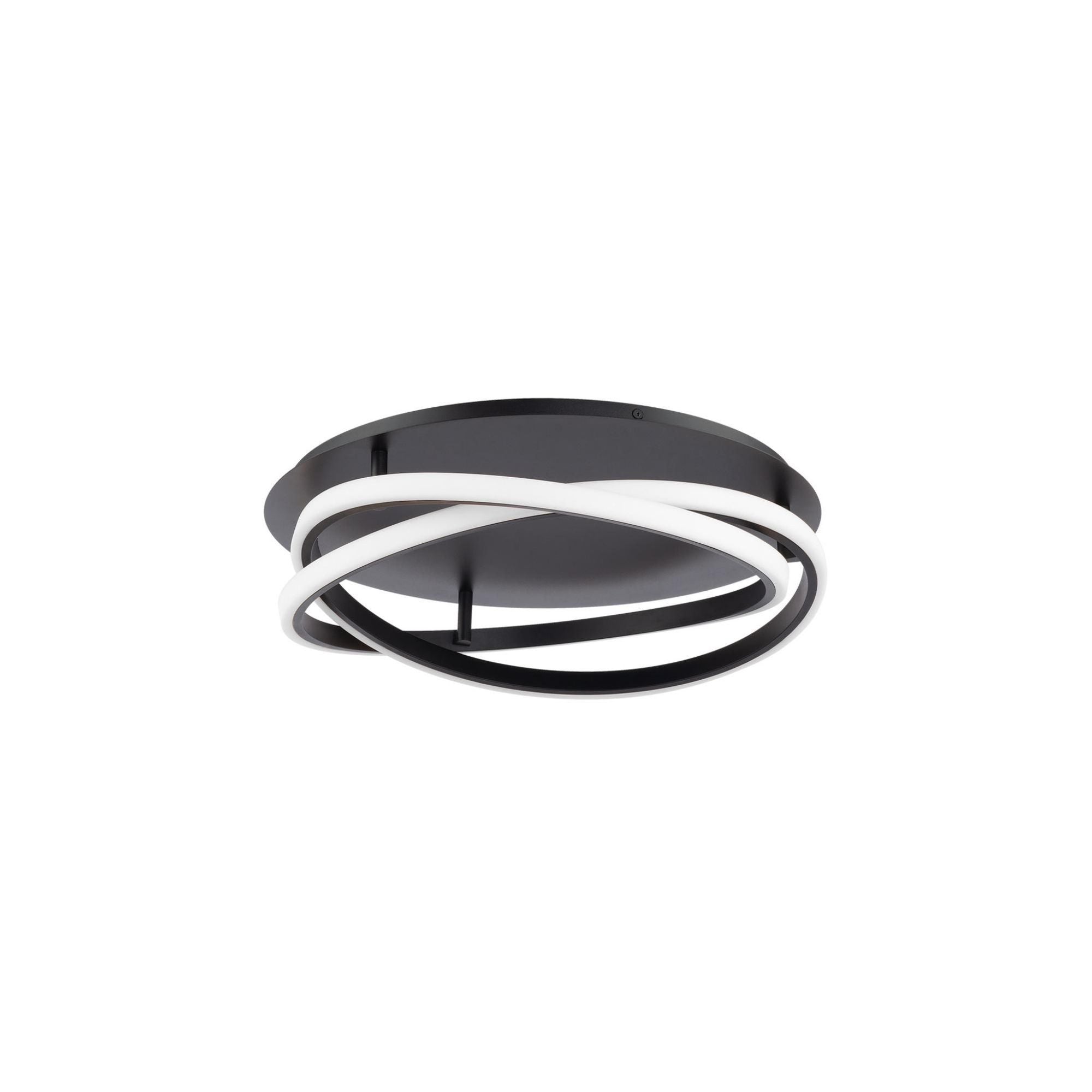 Veloce 18in LED Flush Mount 3000K in Black