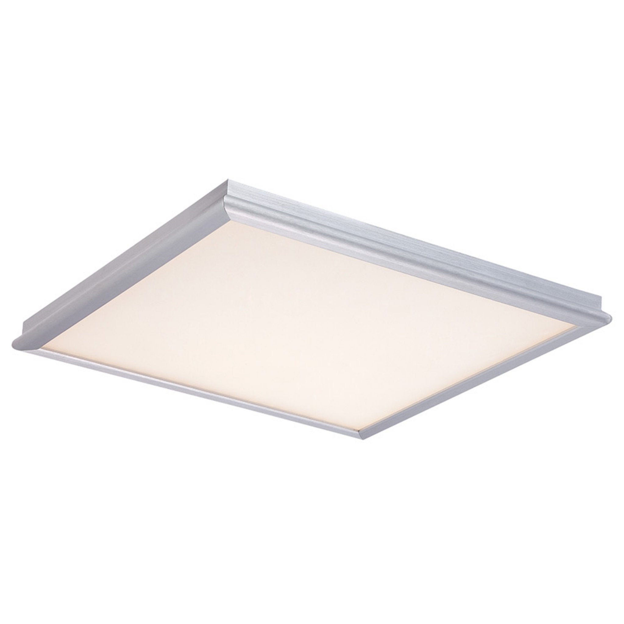 Modern Forms FM-3712-AL 3000K 25 Watt Neo LED Flush Mount in Brushed Aluminum