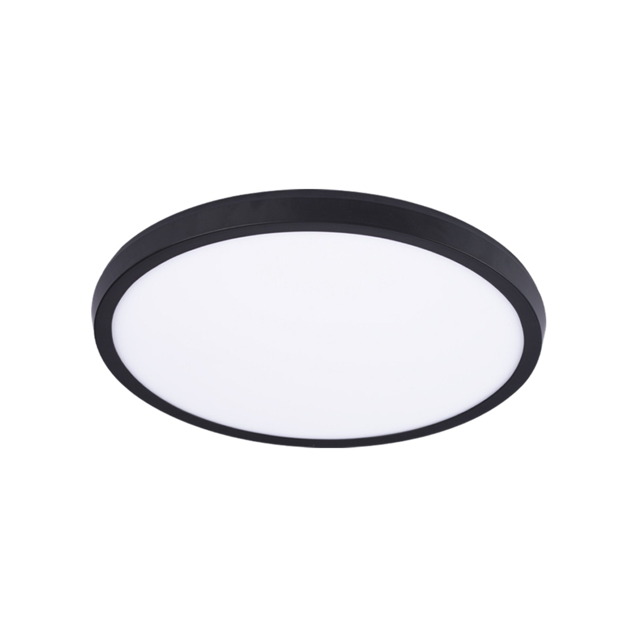 Modern Forms FM-4215-BK 3000K 26.18 Watt Argo LED Round Flush Mount in Black
