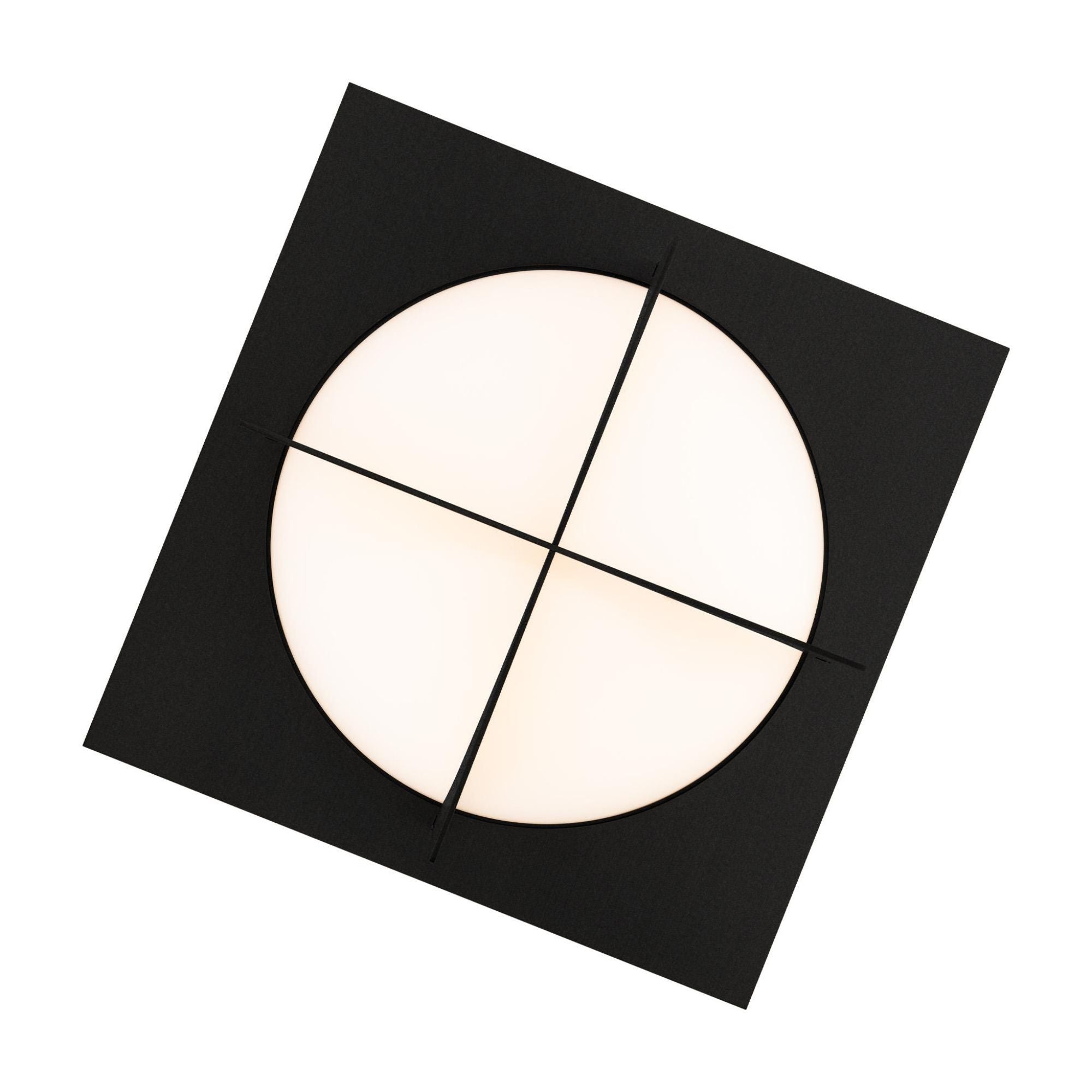 Echelon 14in LED Flush Mount 3000K in Black