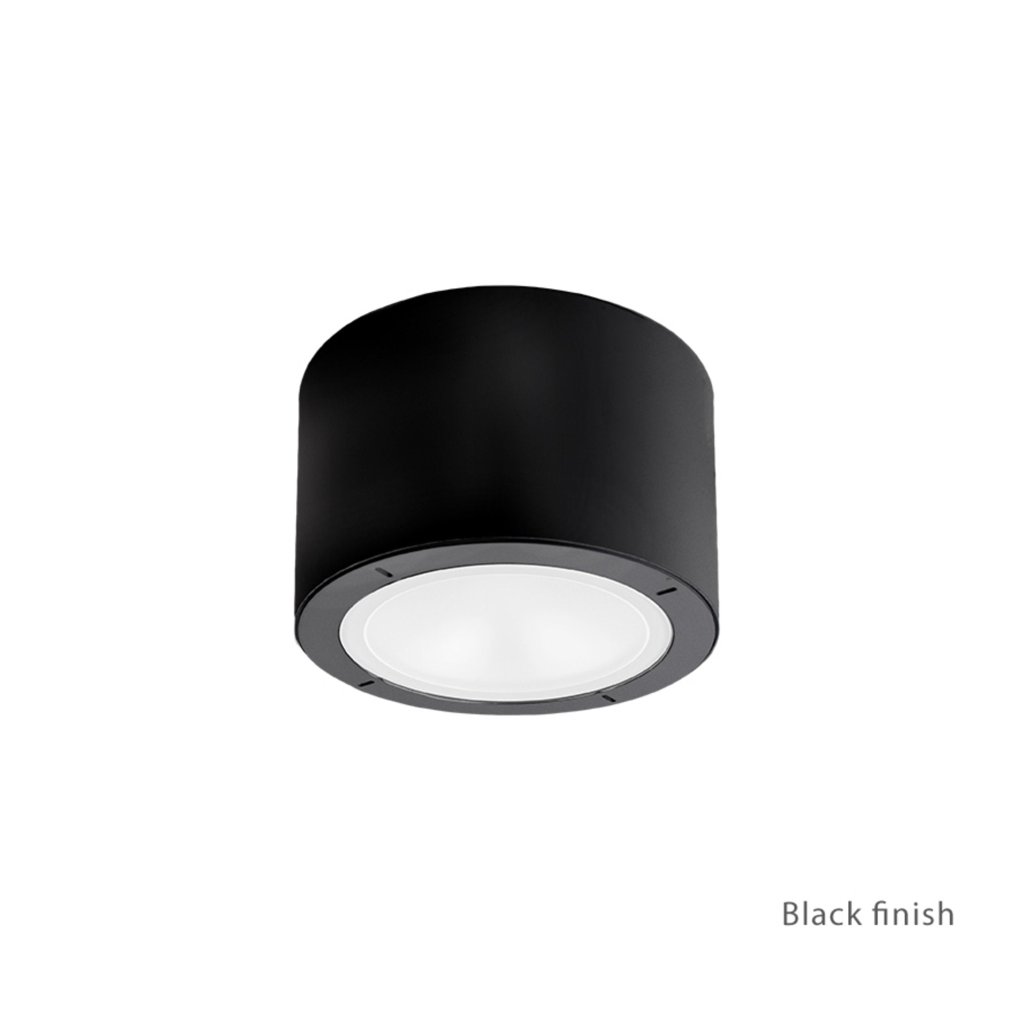 Modern Forms FM-W9100-BK 3000K 16.5 Watt Vessel LED Flush Mount in Black
