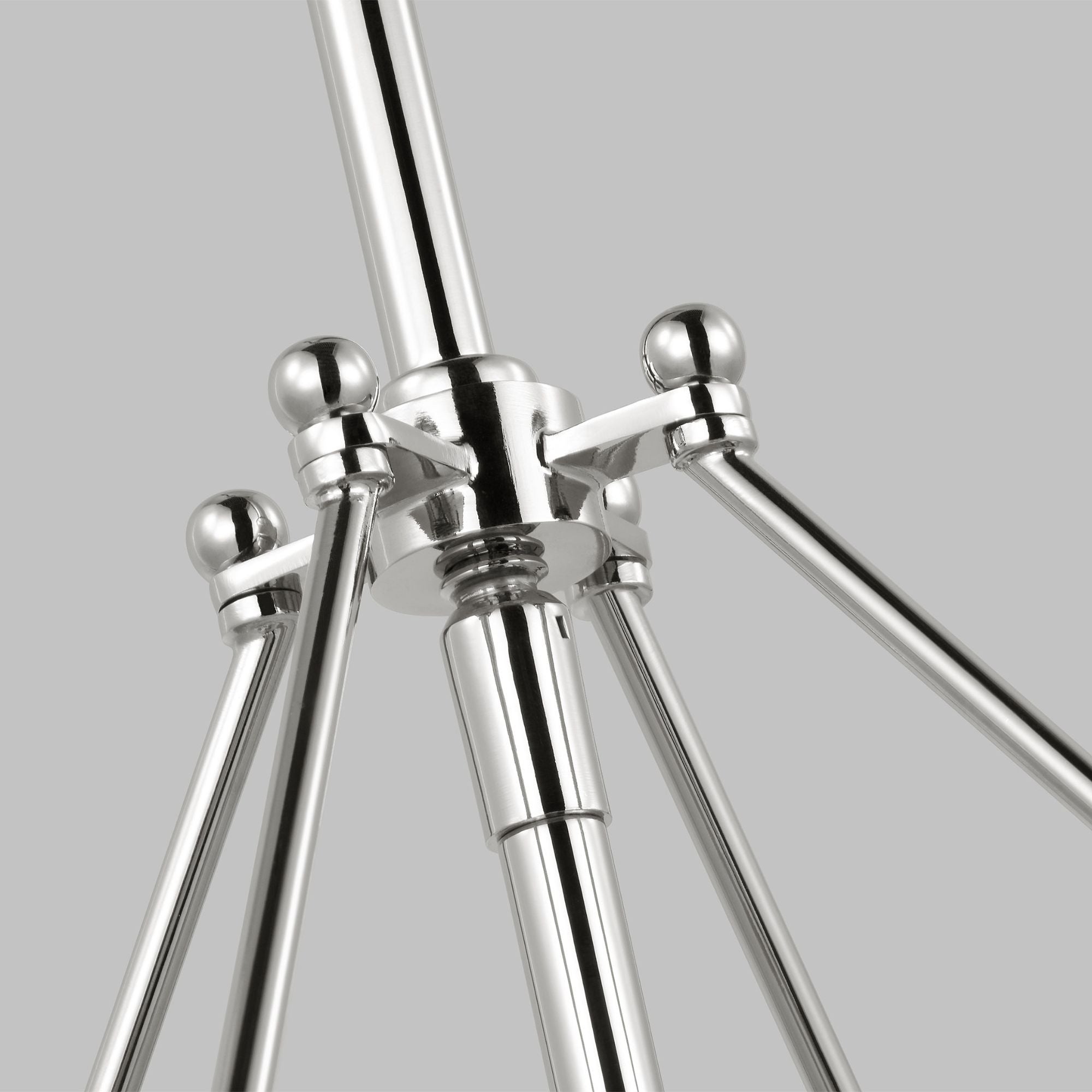 Alexa Hampton Calvert Medium Chandelier in Polished Nickel